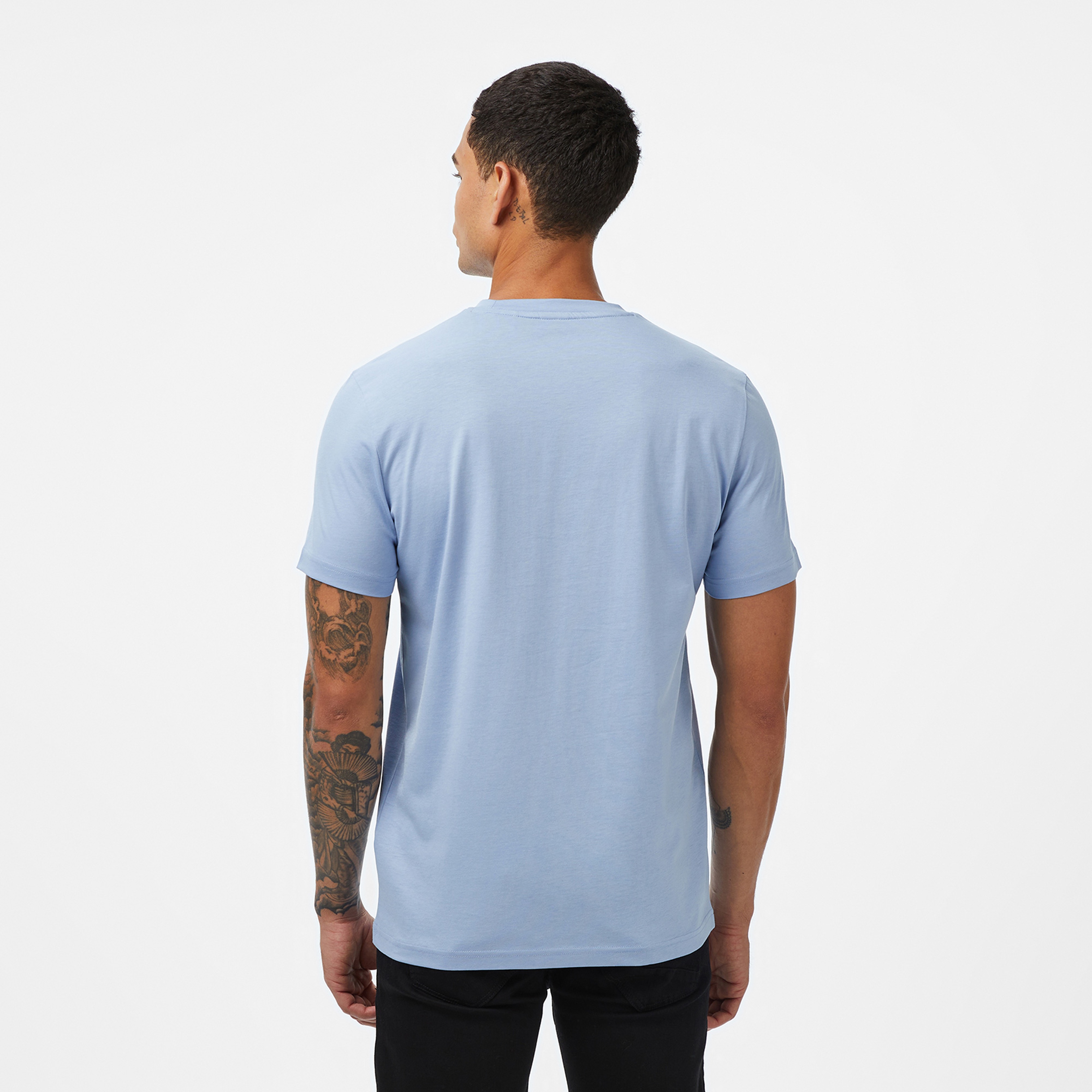 Boss Thinking Erkek Açık Mavi T-Shirt