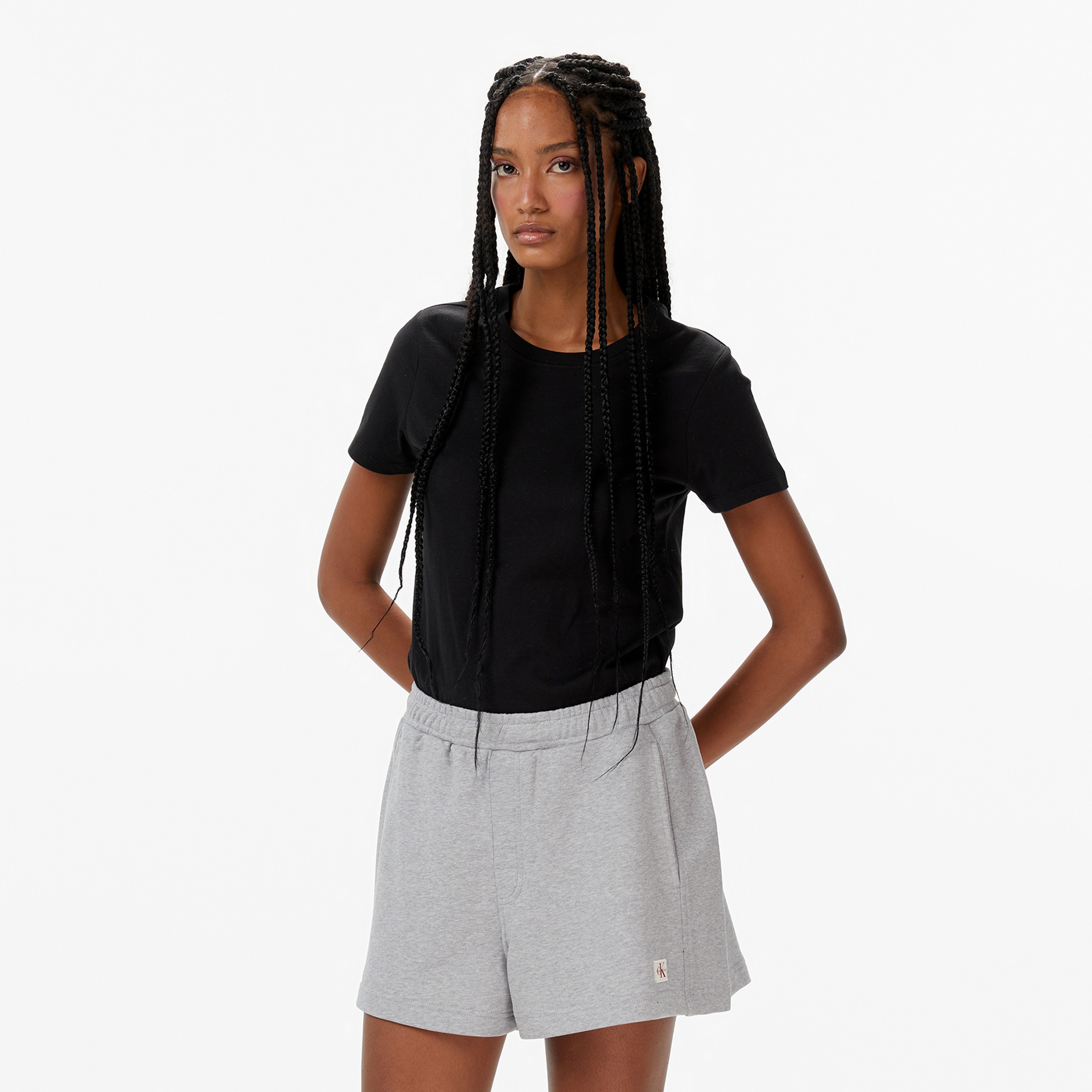 Calvin Klein 3' lü Kadın Siyah Pijama