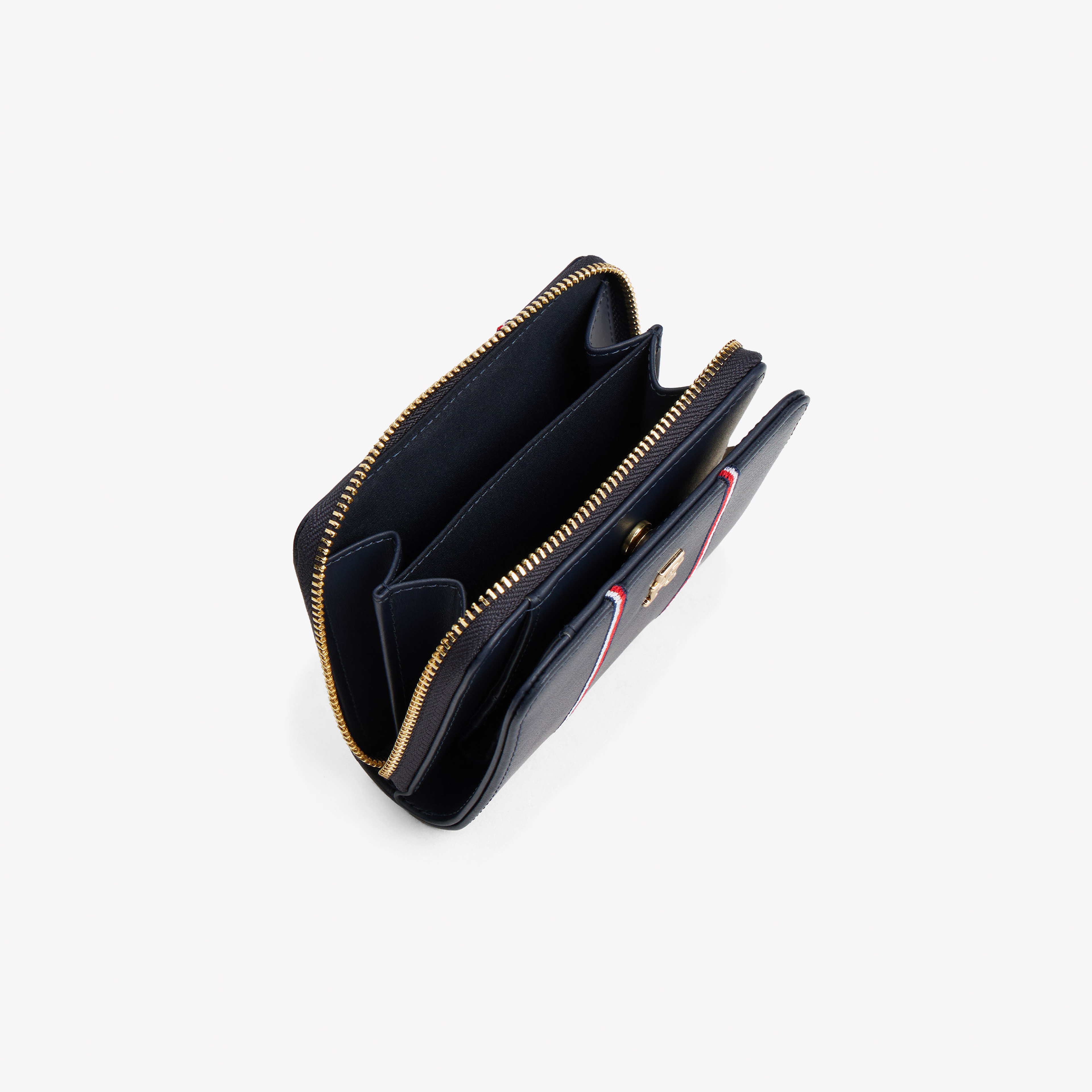 Tommy Hilfiger Icon Med Flap Corp Kadın Mavi Cüzdan