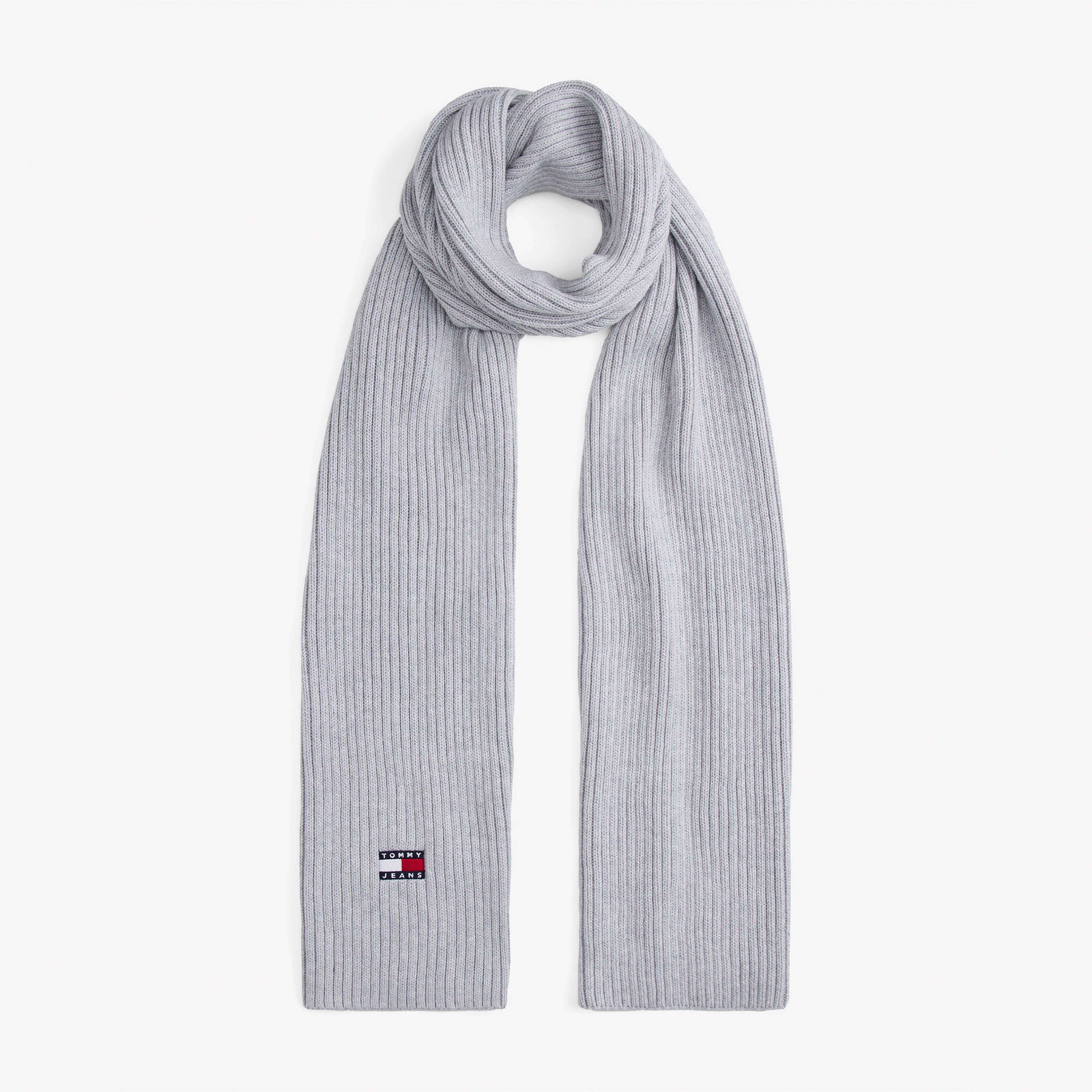 Tommy Jeans Heritage Core Kadın Gri Atkı