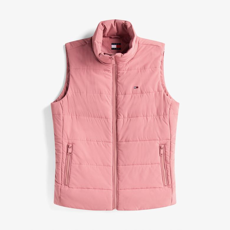 Tommy Jeans Padded Kadın Pembe Yelek