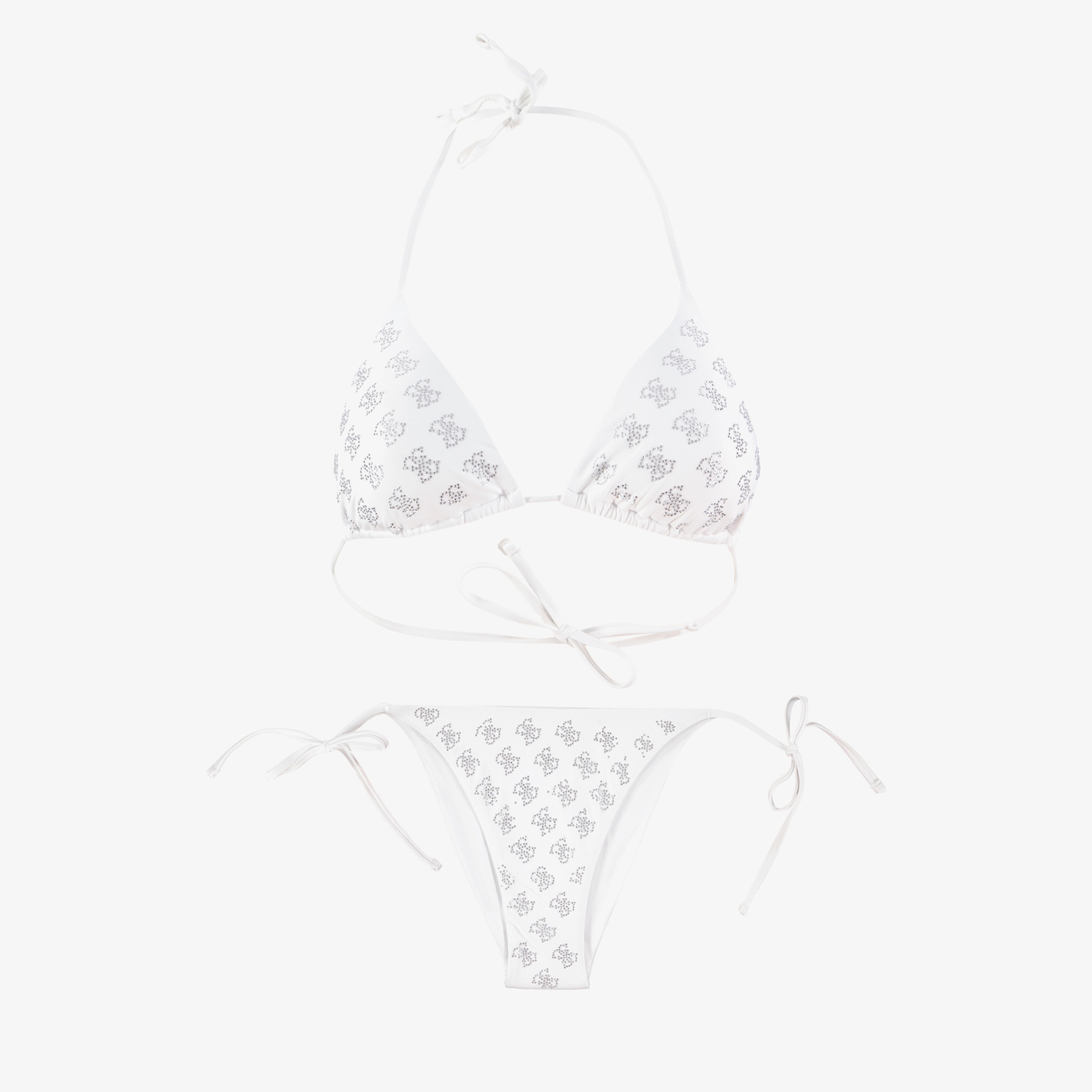 Guess Microfiber 155 Kadın Beyaz Bikini Üstü