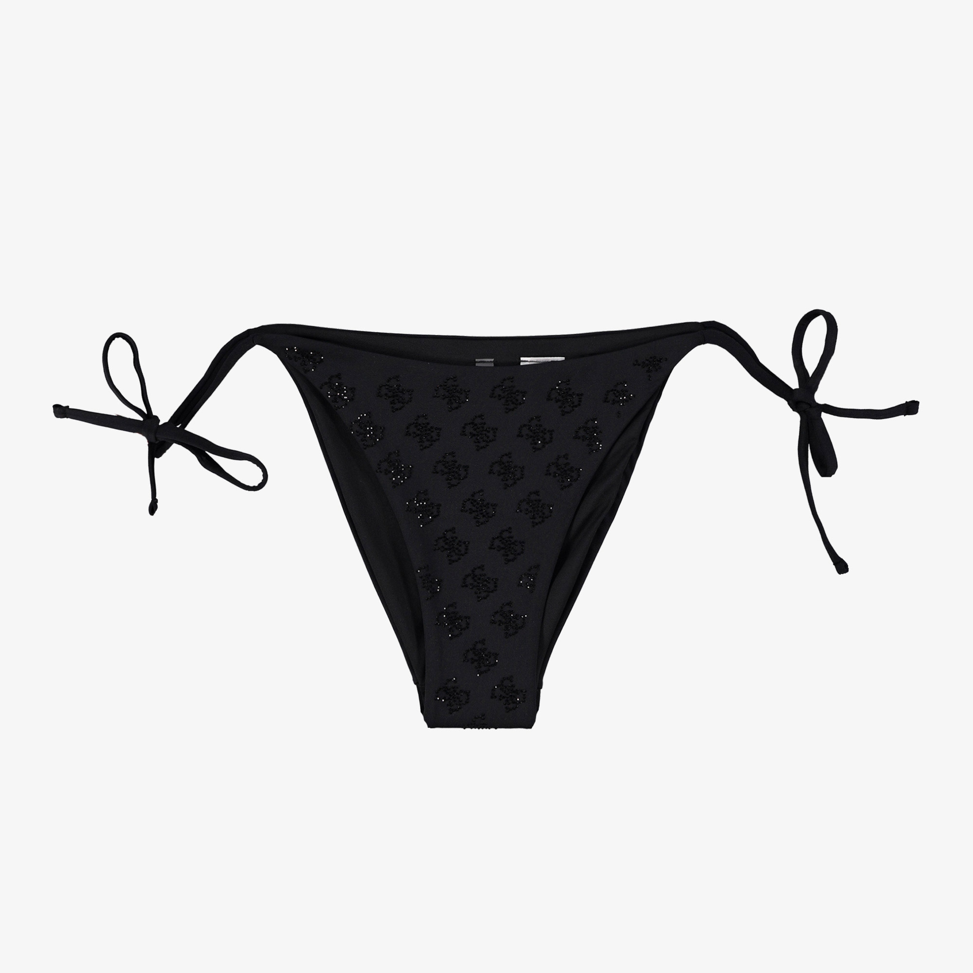 Guess 4G Rhinestone Kadın Siyah Bikini Altı