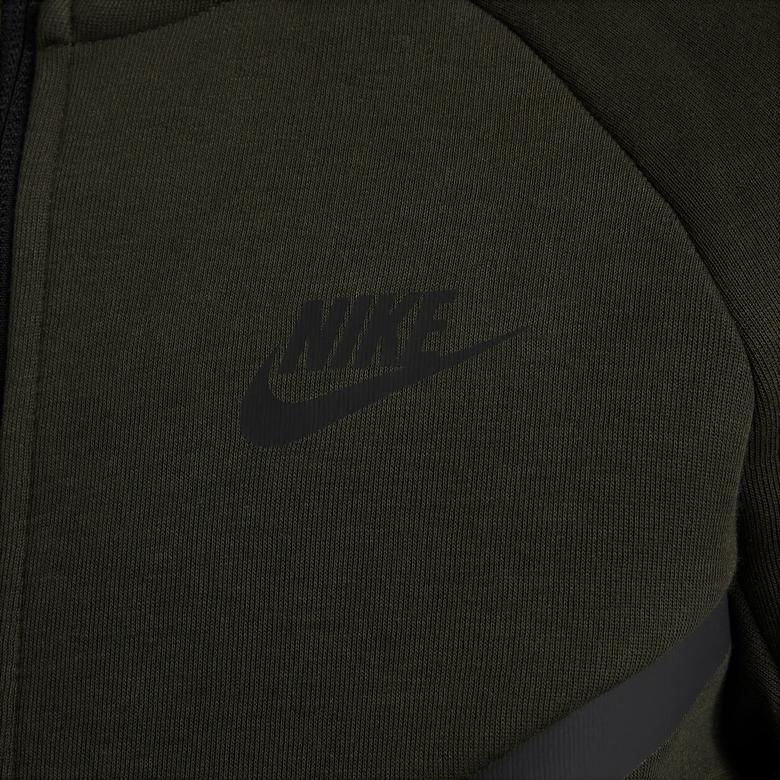 Nike Sportswear Tech Fleece Çocuk Yeşil Sweatshirt