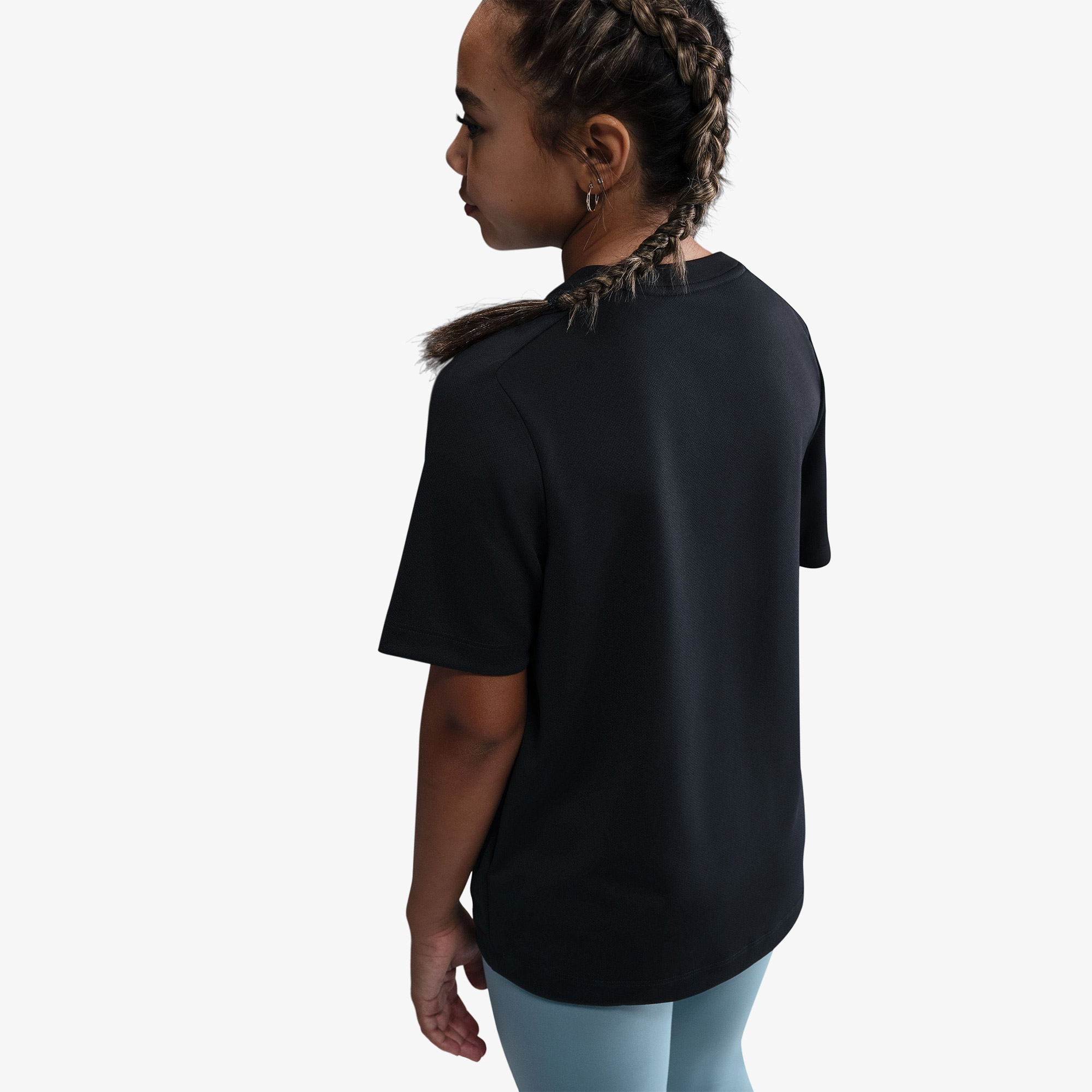 Nike Multi Çocuk Siyah Antrenman T-Shirt