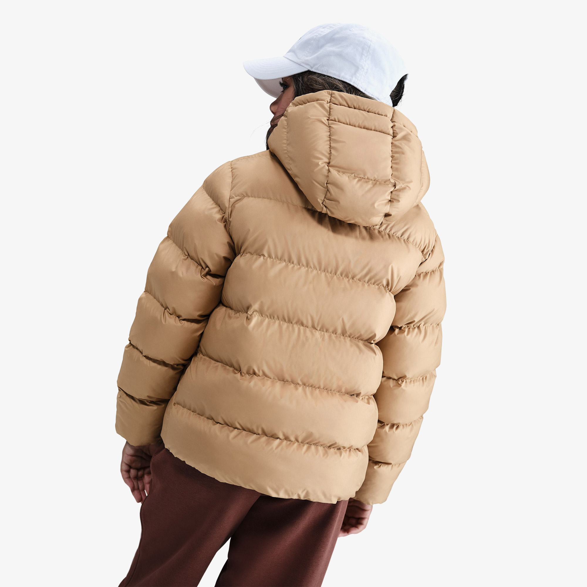 Nike Sportswear All Day Play Çocuk Kahverengi Ceket