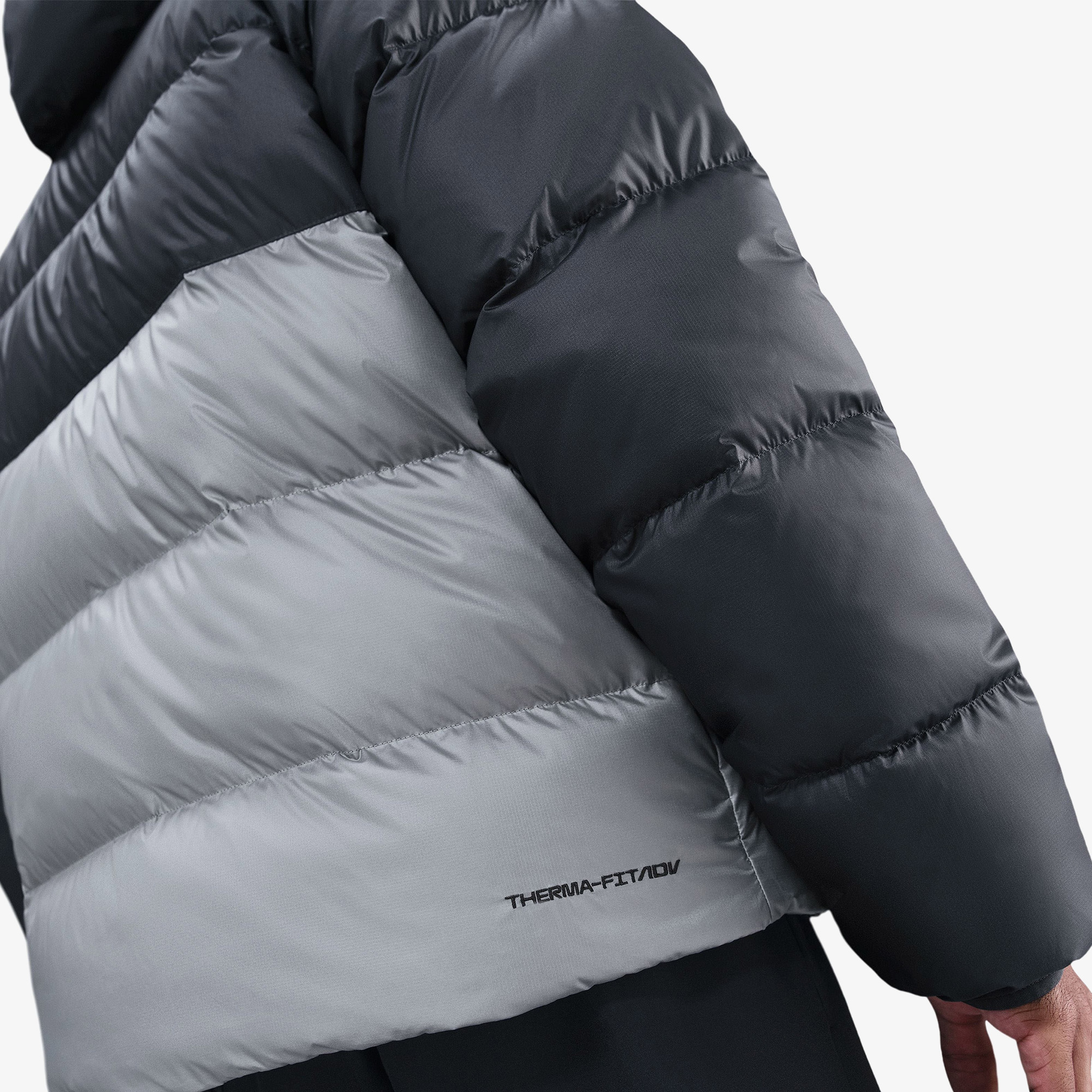 Nike Windrunner Erkek Gri Ceket