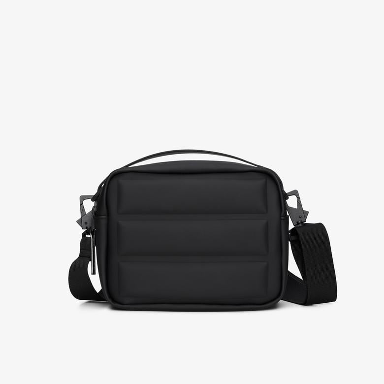 Rains Shield Box Bag W3 Unisex Siyah Omuz Çantası