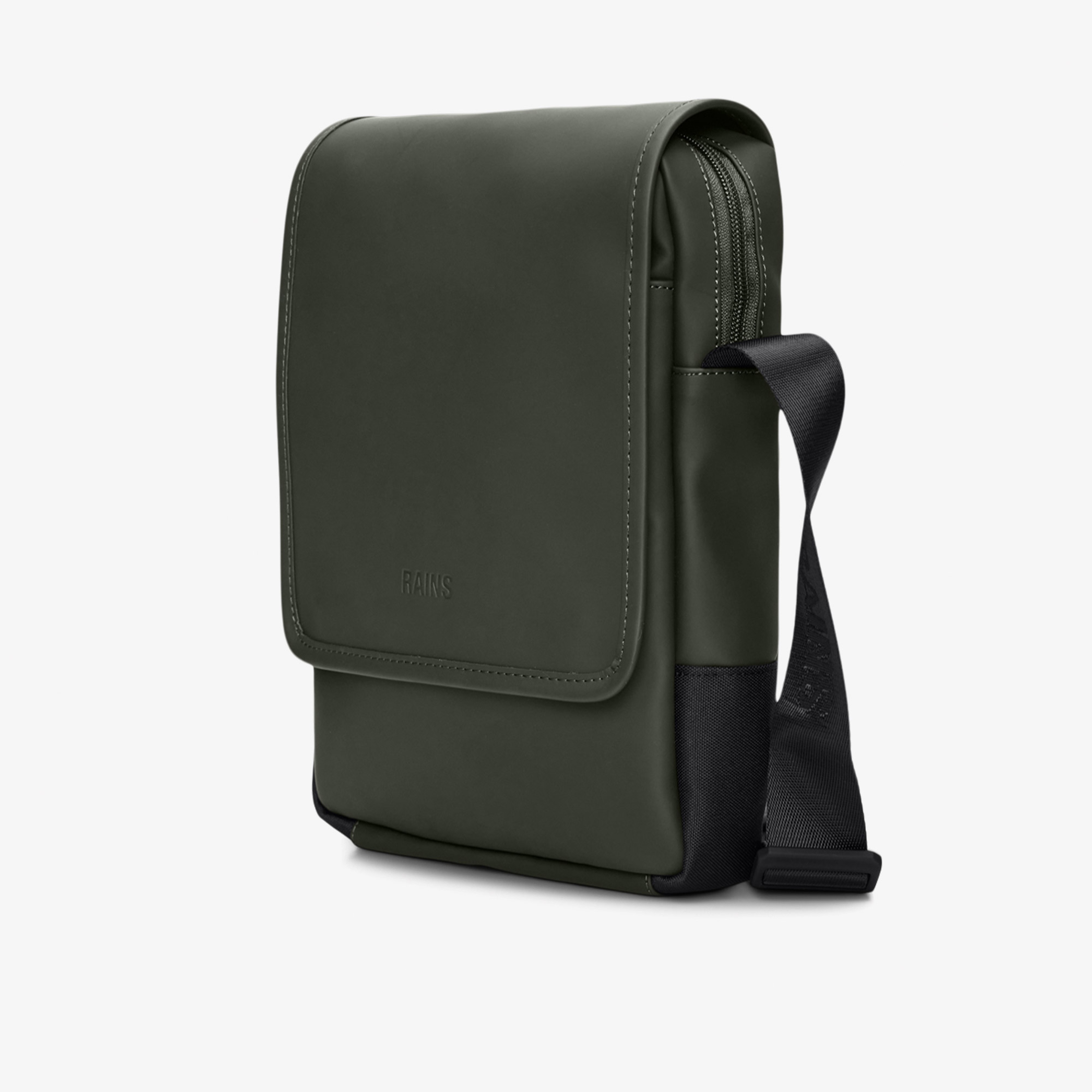 Rains Trail Reporter Bag W3 Unisex Yeşil Omuz Çantası