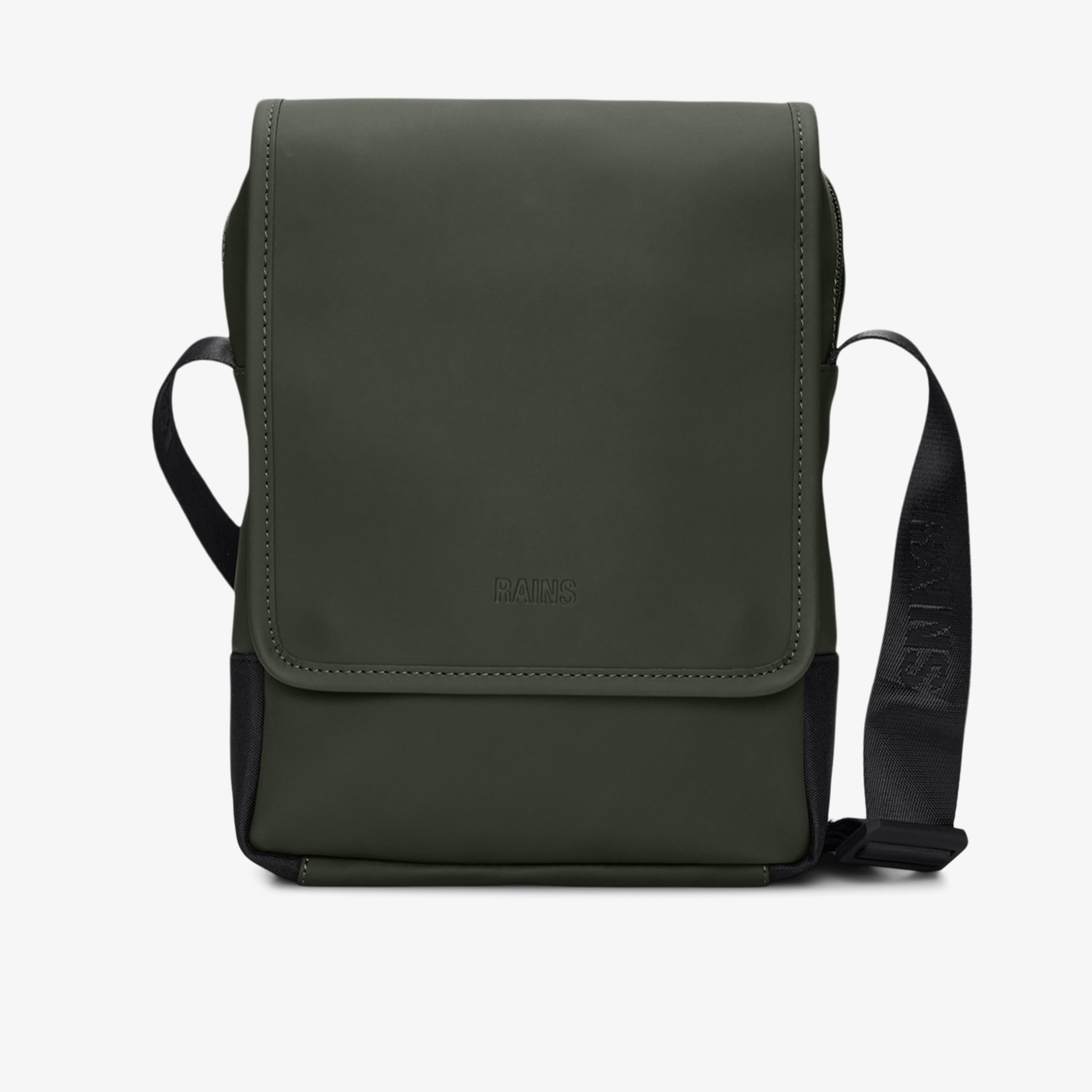 Rains Trail Reporter Bag W3 Unisex Yeşil Omuz Çantası