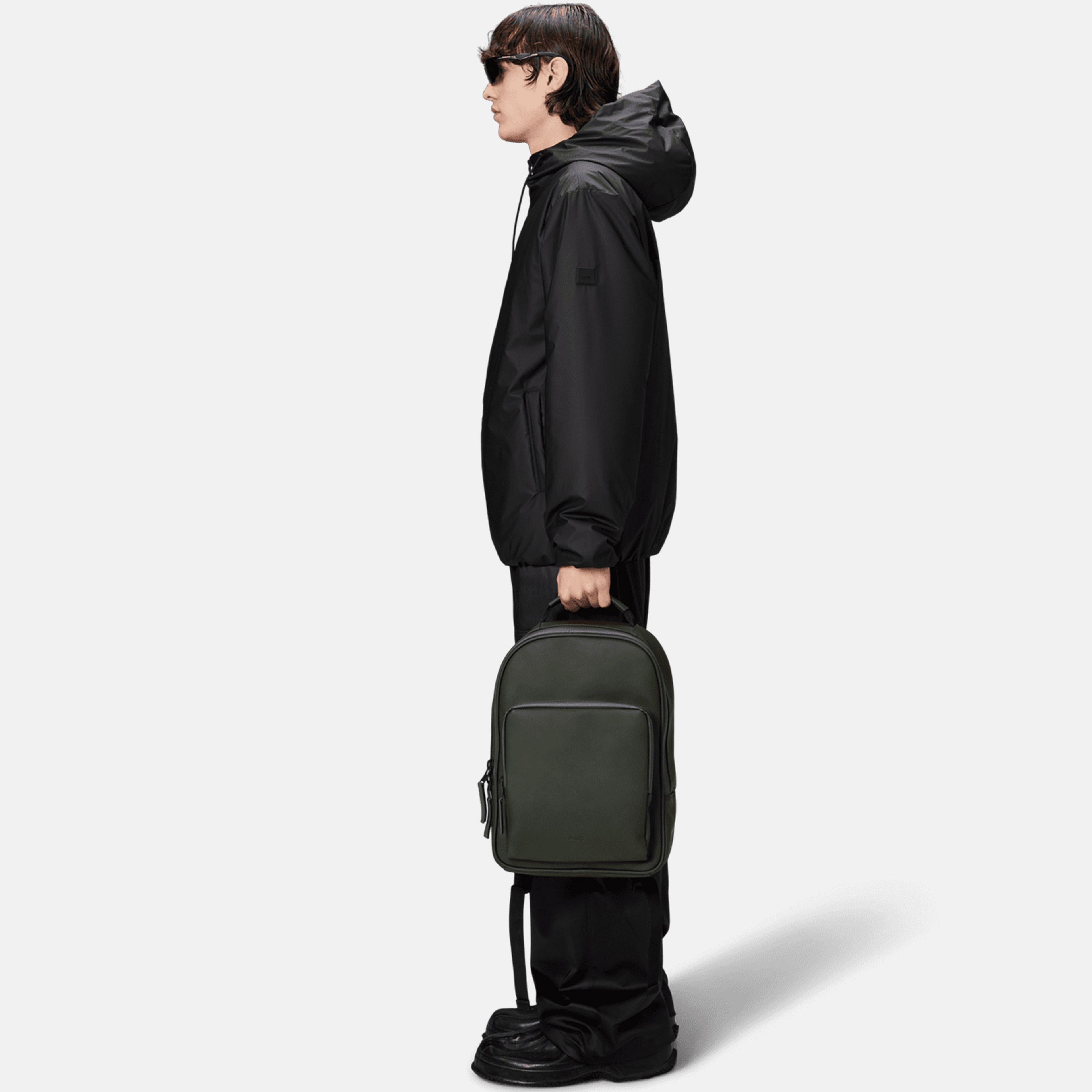 Rains Book Daypack W3 Unisex Yeşil Sırt Çantası