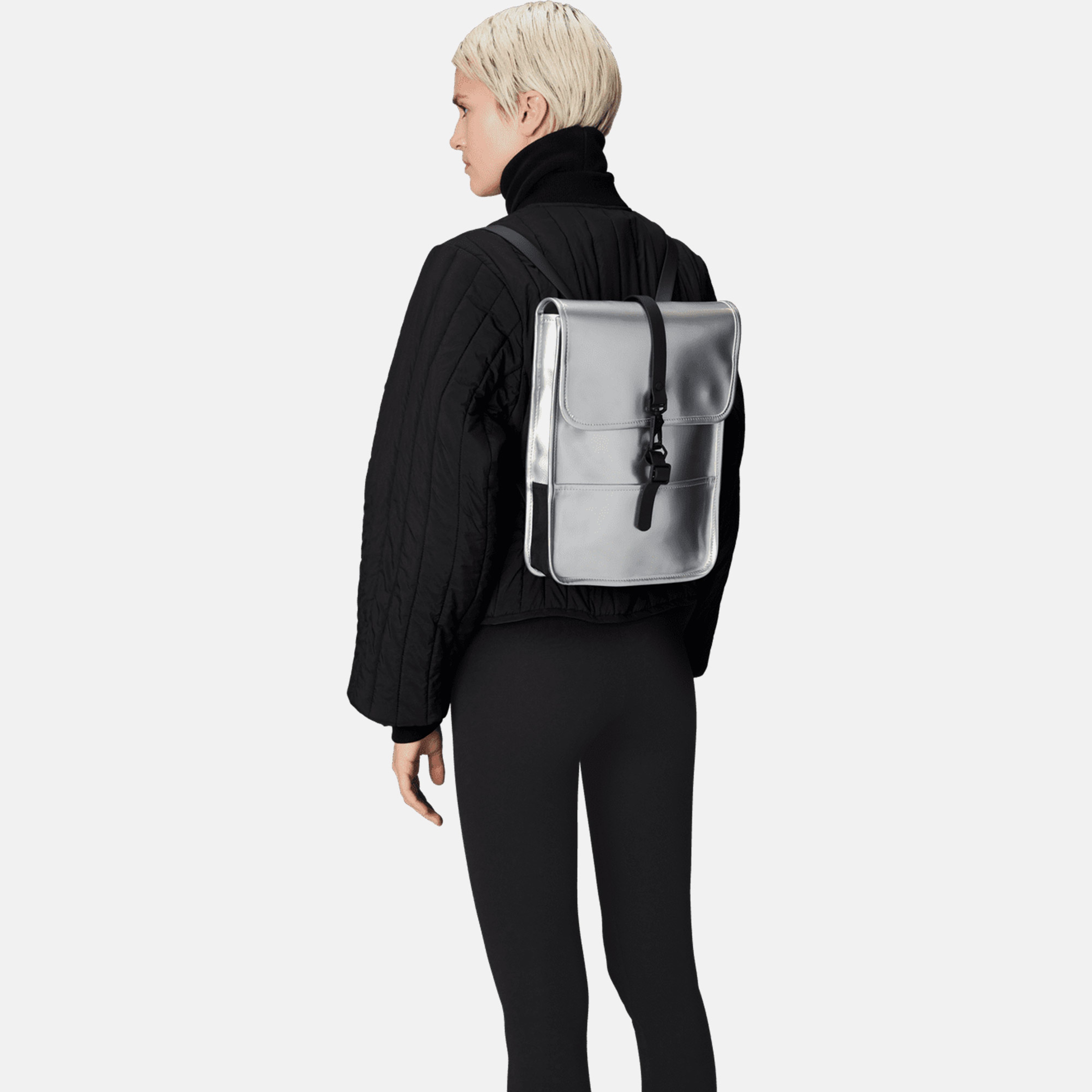 Rains Micro W3 Unisex Gri Sırt Çantası