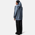 Rains Cargo Long W3 Unisex Mavi Yağmurluk