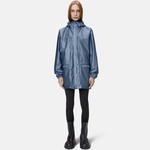 Rains Cargo Long W3 Unisex Mavi Yağmurluk