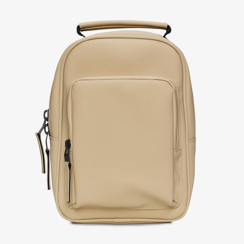 Rains Book Daypack Mini W3 Unisex Bej Sırt Çantası
