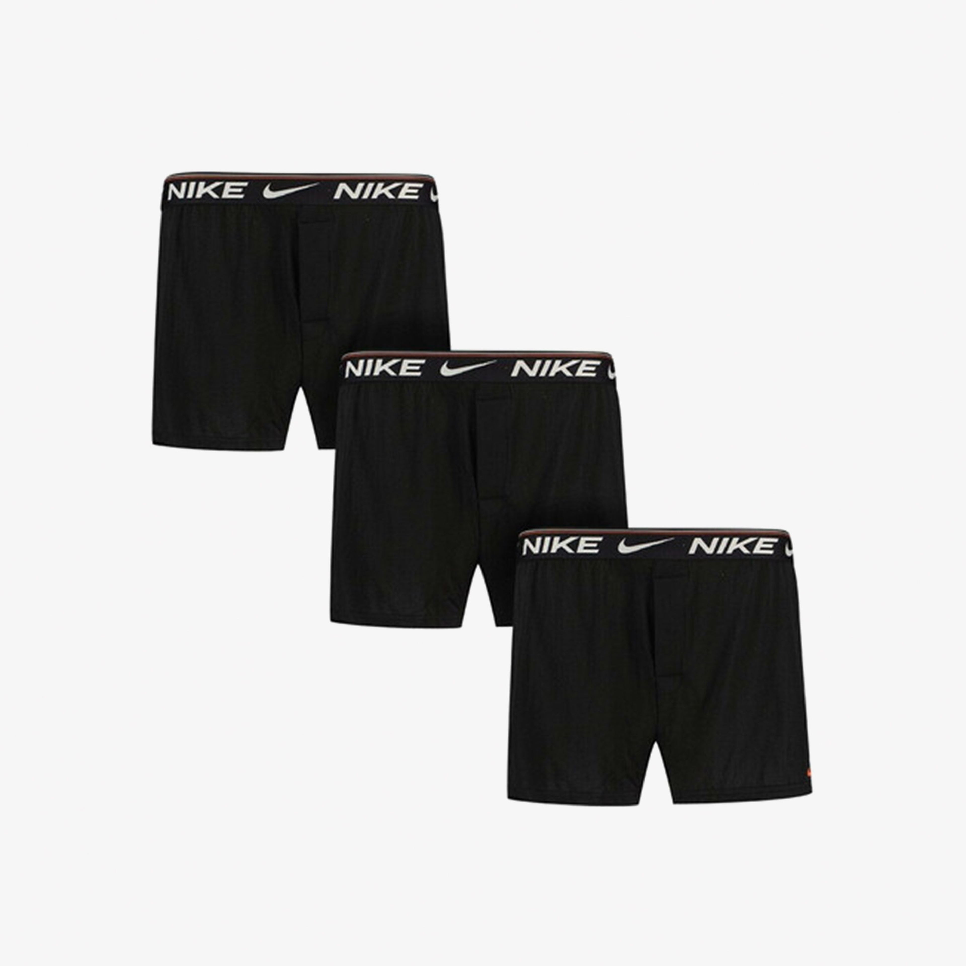 Nike 3lü Erkek Siyah Boxer