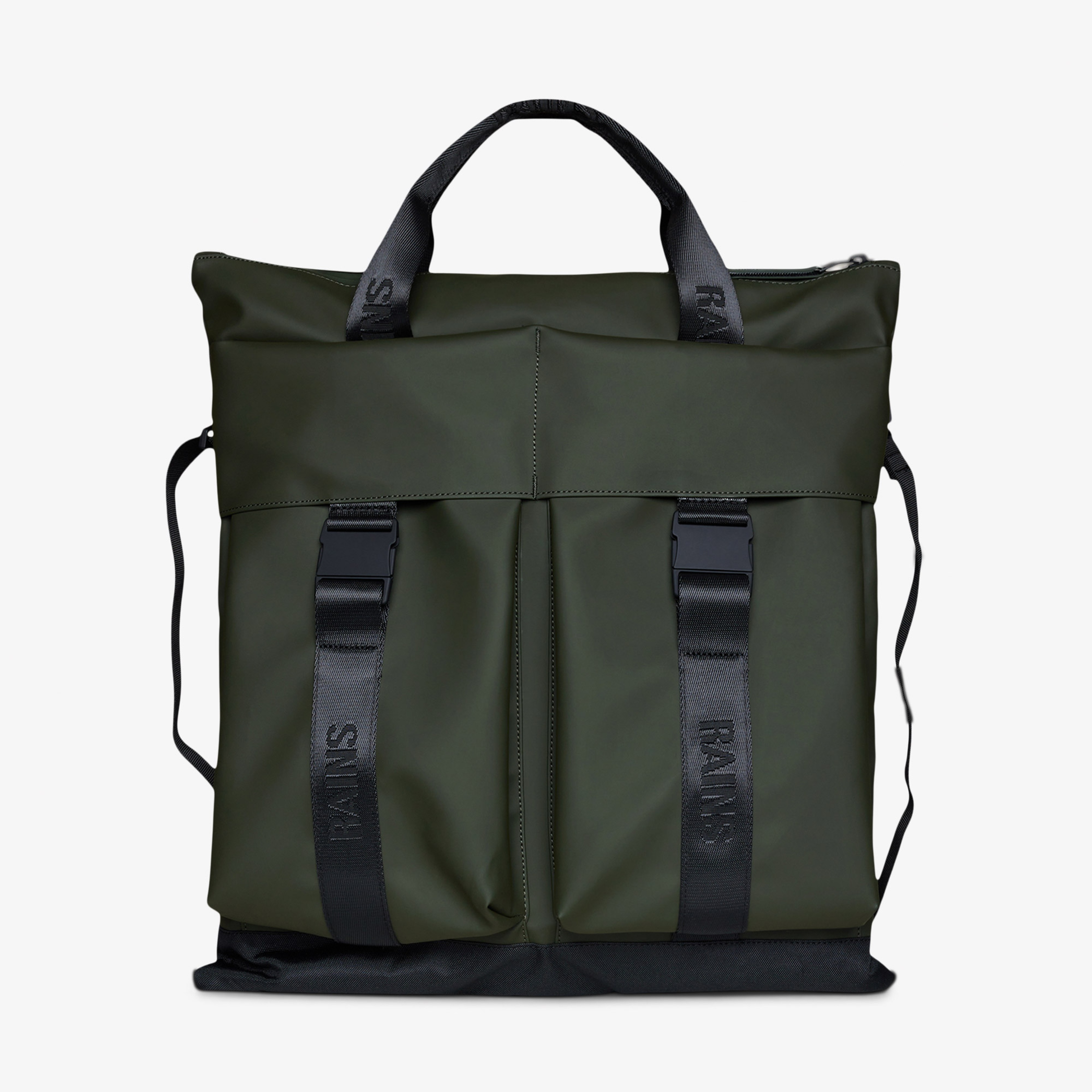 Rains Trail Tote W3 Unisex Yeşil Omuz Çantası