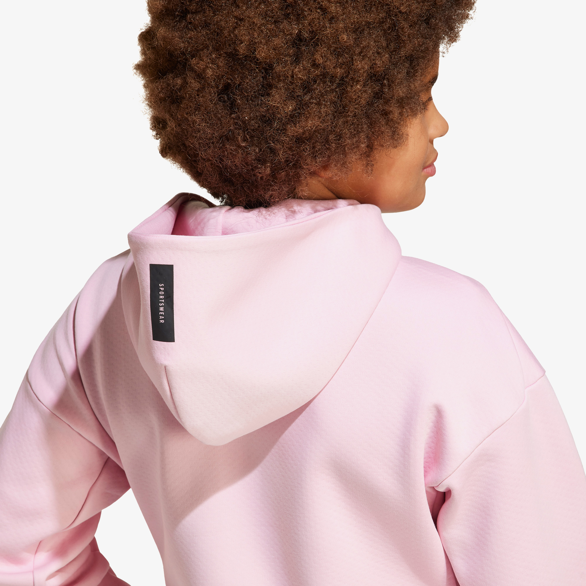 adidas Z.N.E. Full-Zip Genç Çocuk Pembe Eşofman Üstü