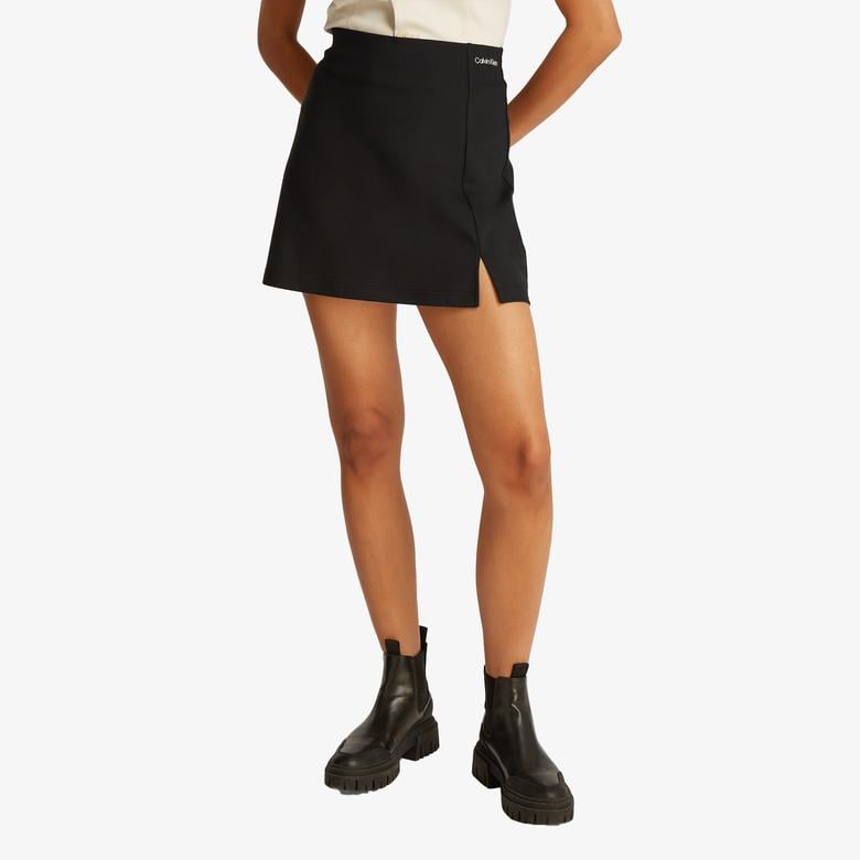 Calvin Klein Kadın Siyah Etek