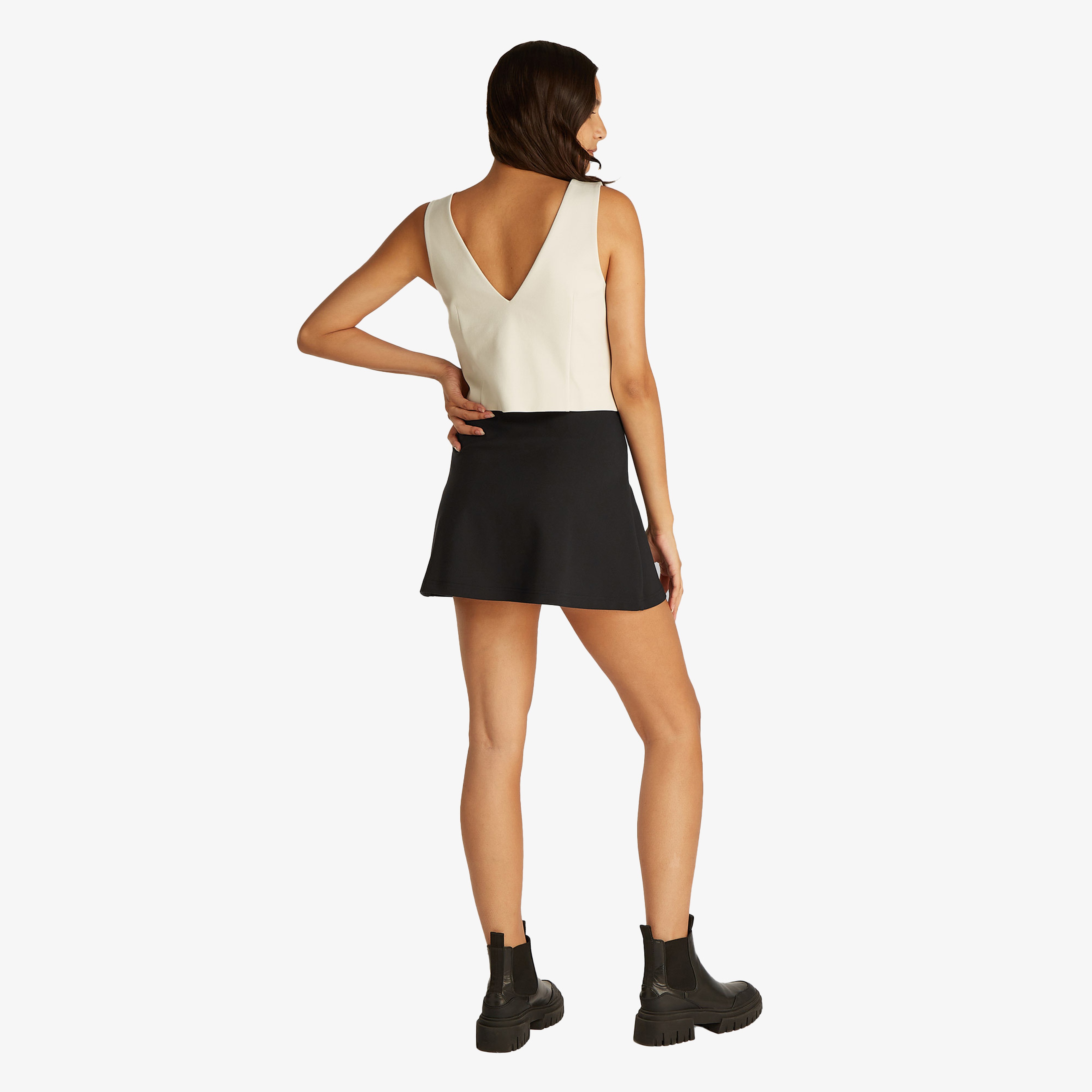 Calvin Klein Kadın Siyah Etek