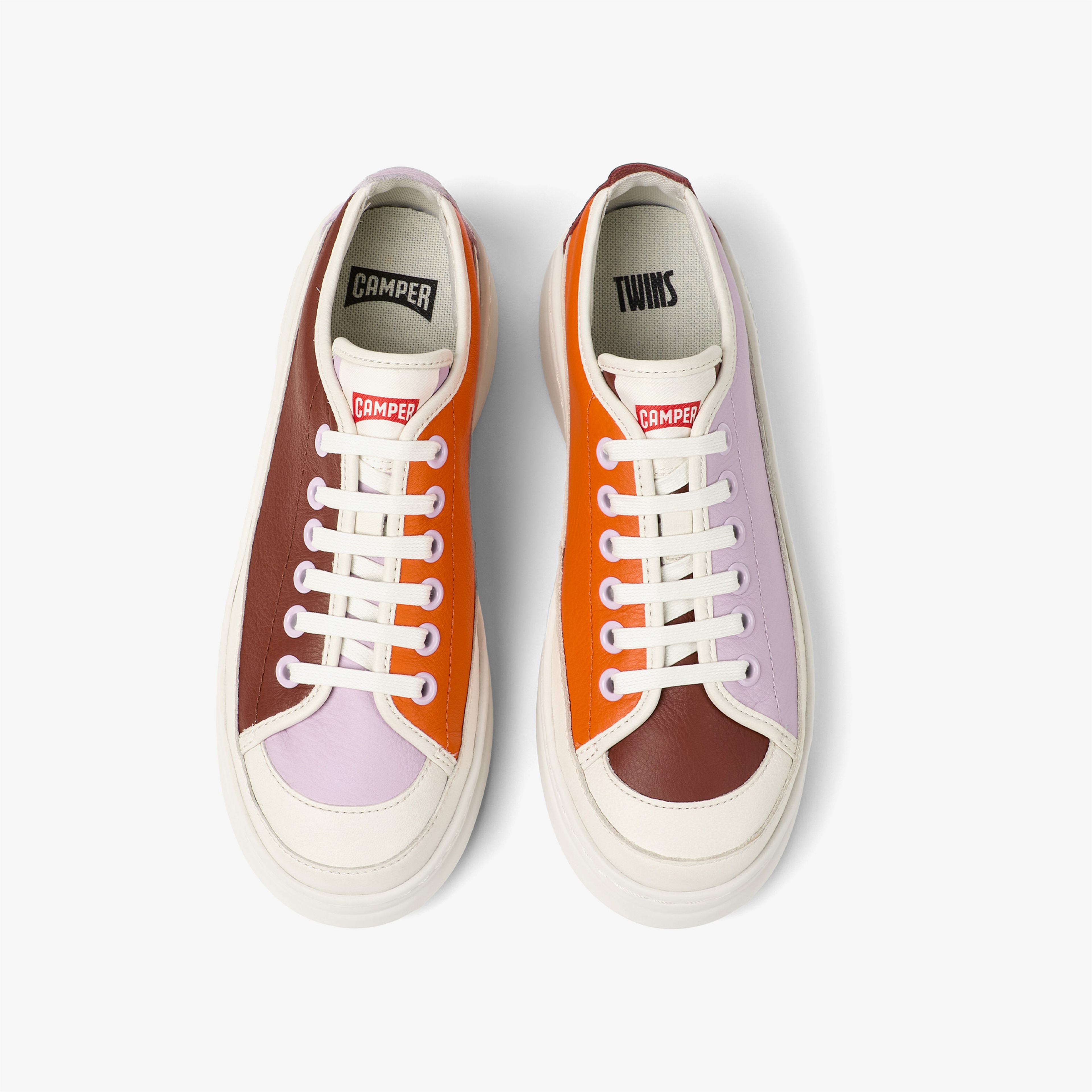Camper Twins Kadın Renkli Spor Ayakkabı