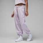 Jordan Flight Fleece Kadın Mor Eşofman Altı