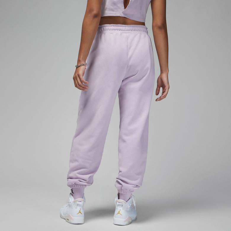 Jordan Flight Fleece Kadın Mor Eşofman Altı