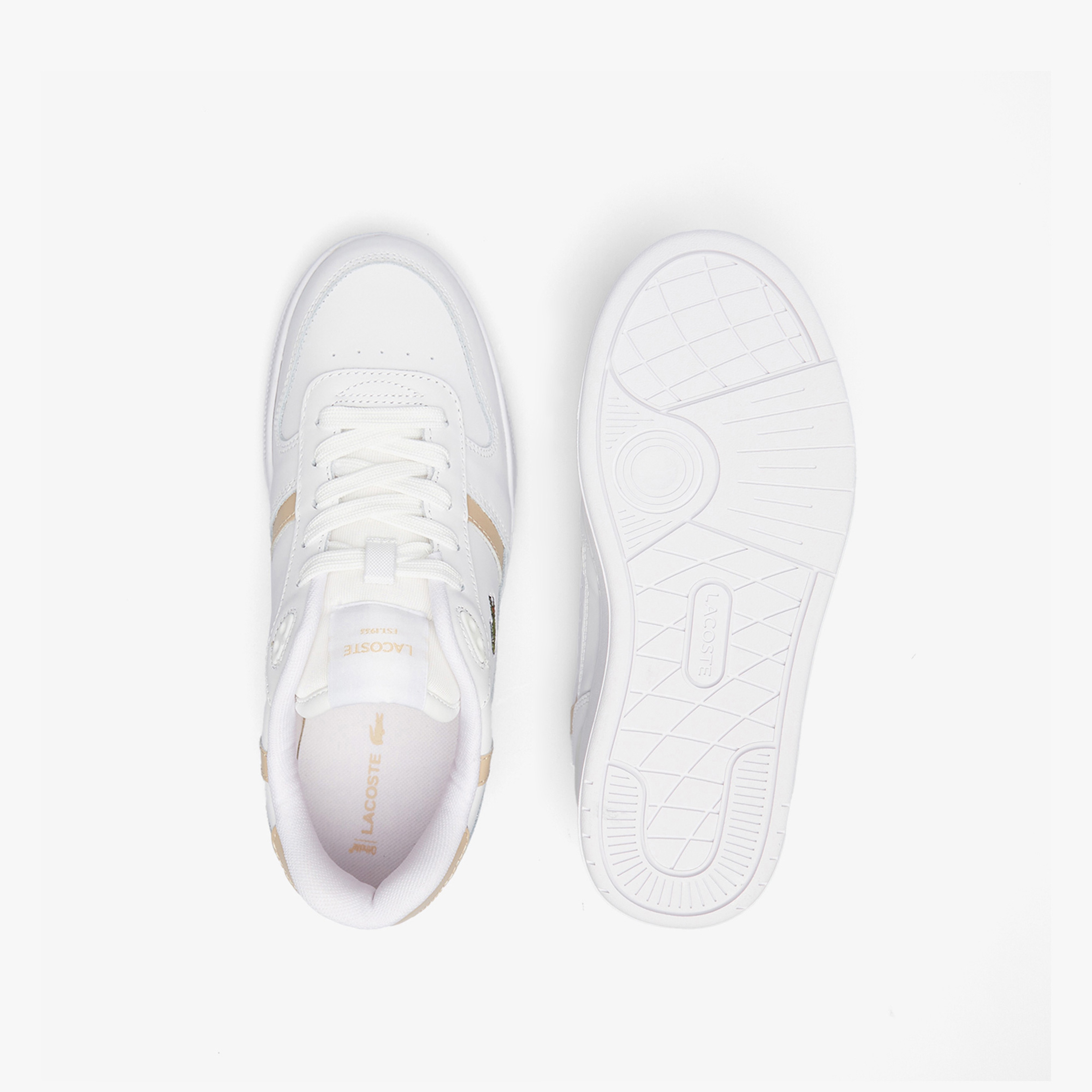Lacoste T-Clip Kadın Beyaz Spor Ayakkabı