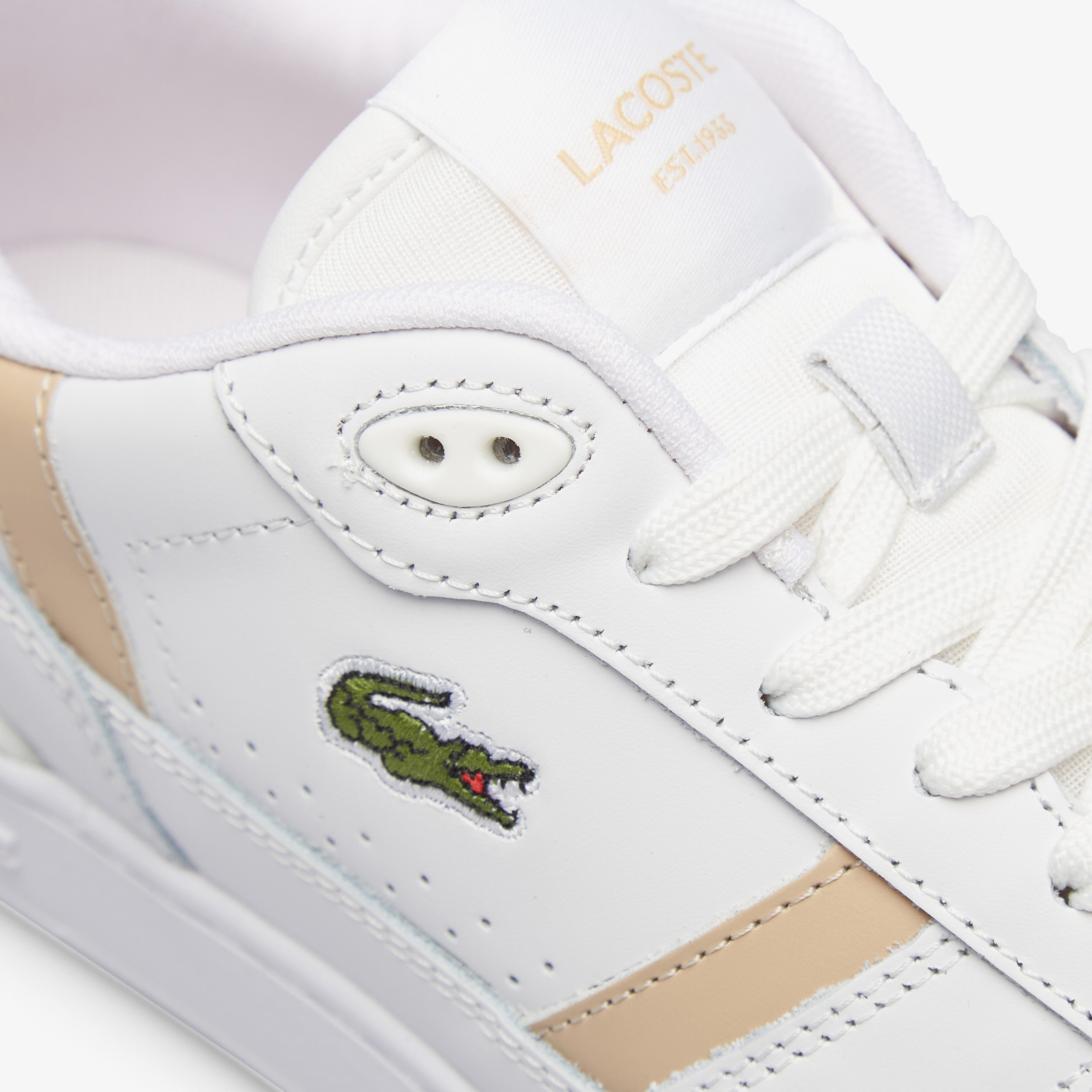 Lacoste T-Clip Kadın Beyaz Spor Ayakkabı