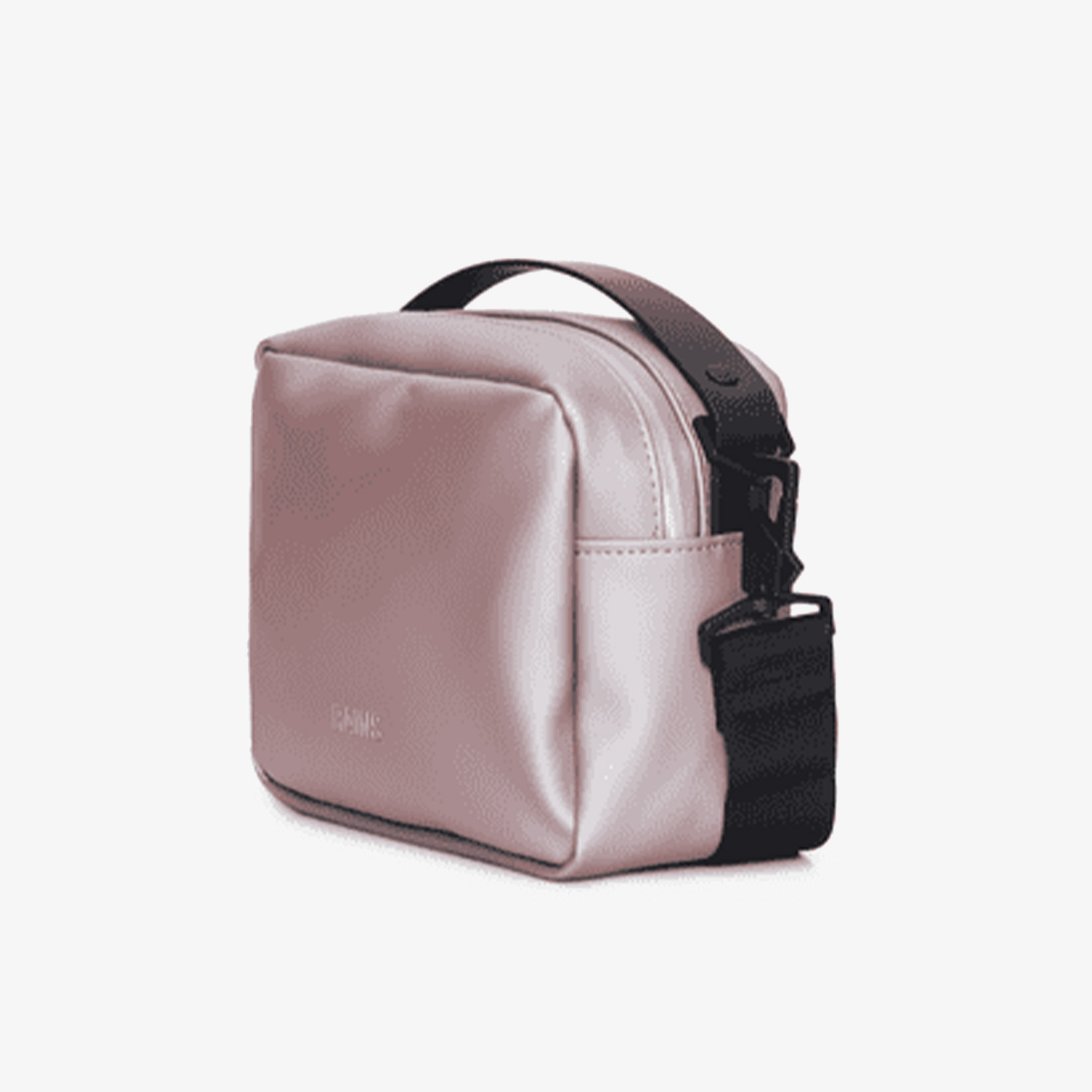 Rains Box Bag W3 Unisex Kahverengi Omuz Çantası