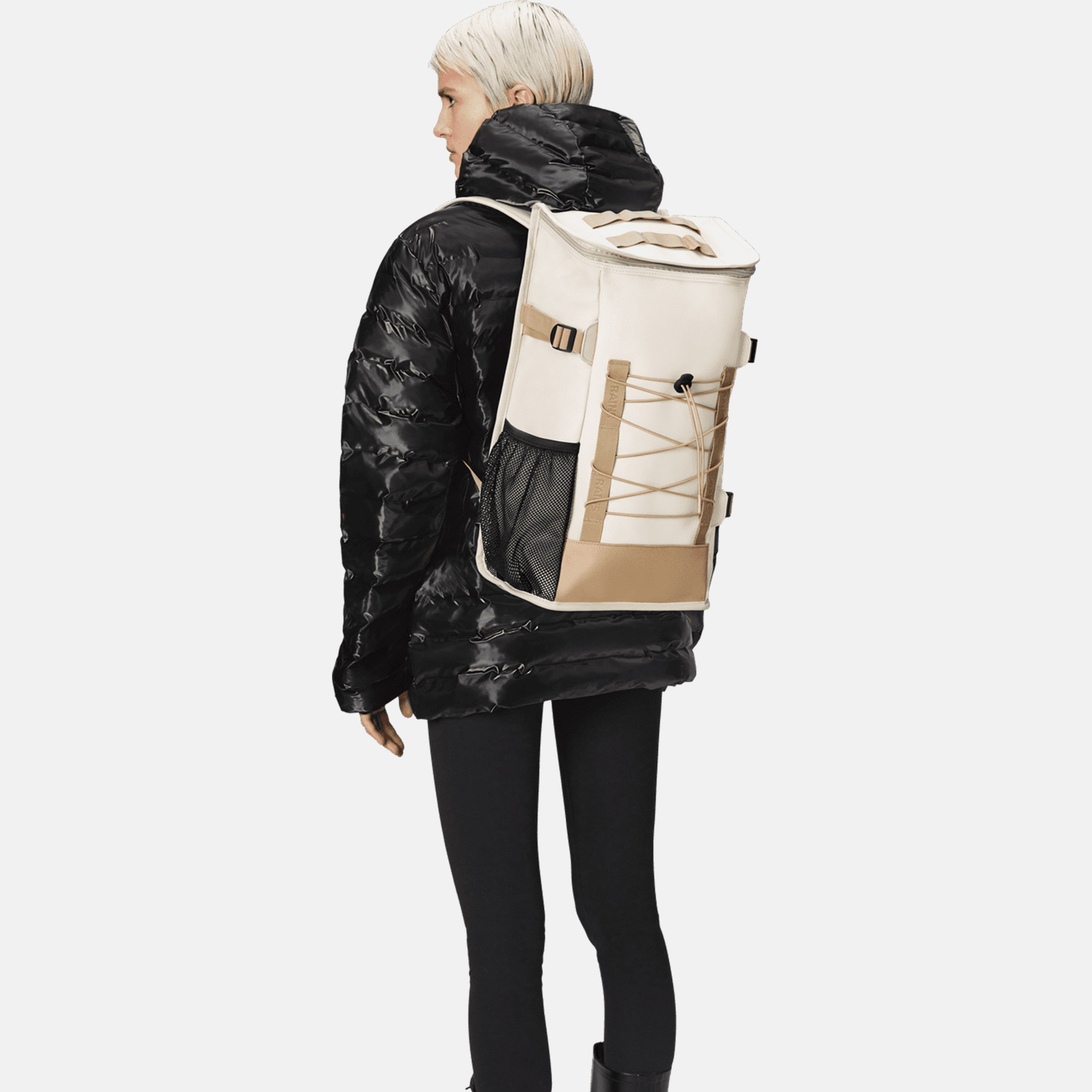 Rains Trail Mountaineer Bag W3 Unisex Gri Sırt Çantası