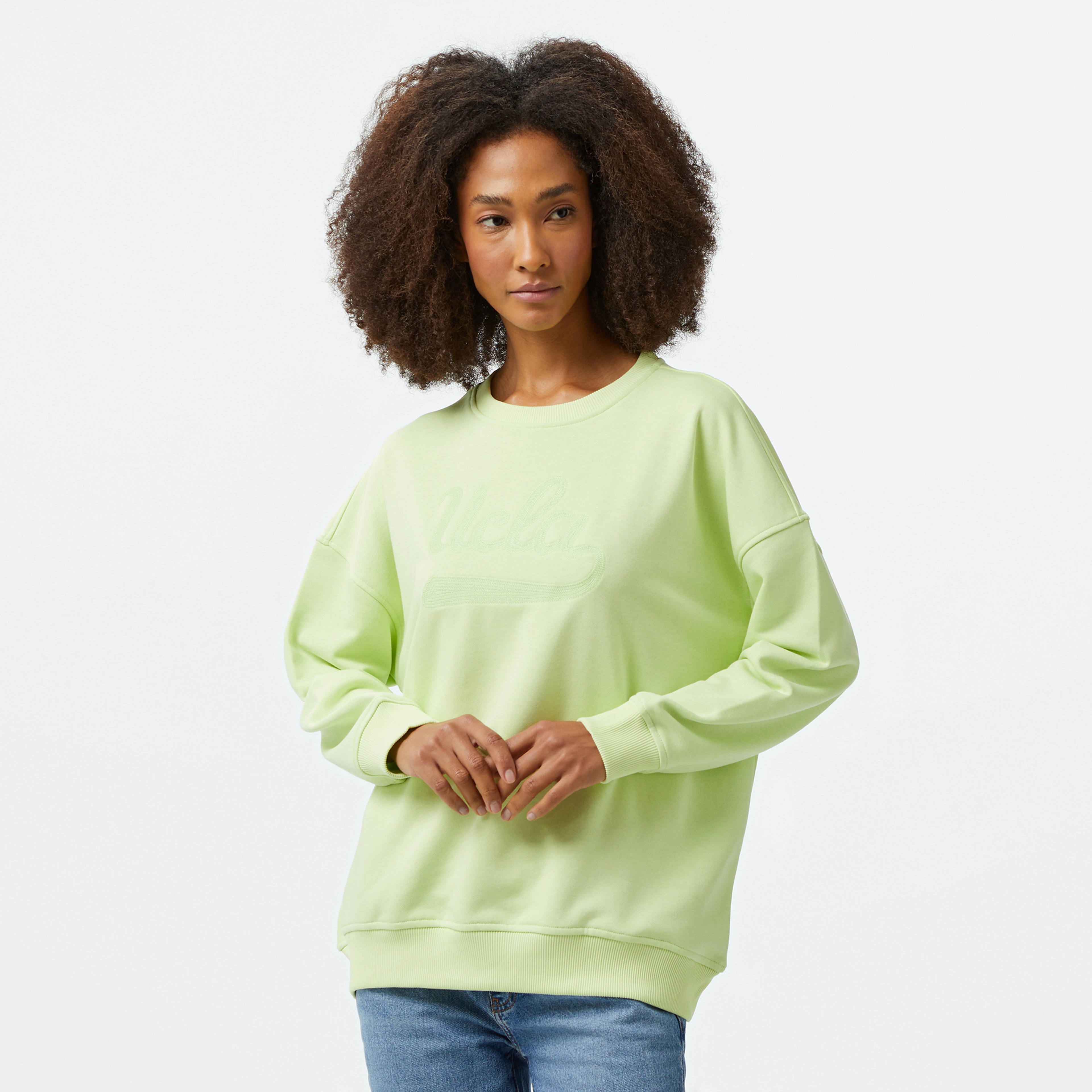 Ucla Barbara Kadın Yeşil Sweatshirt