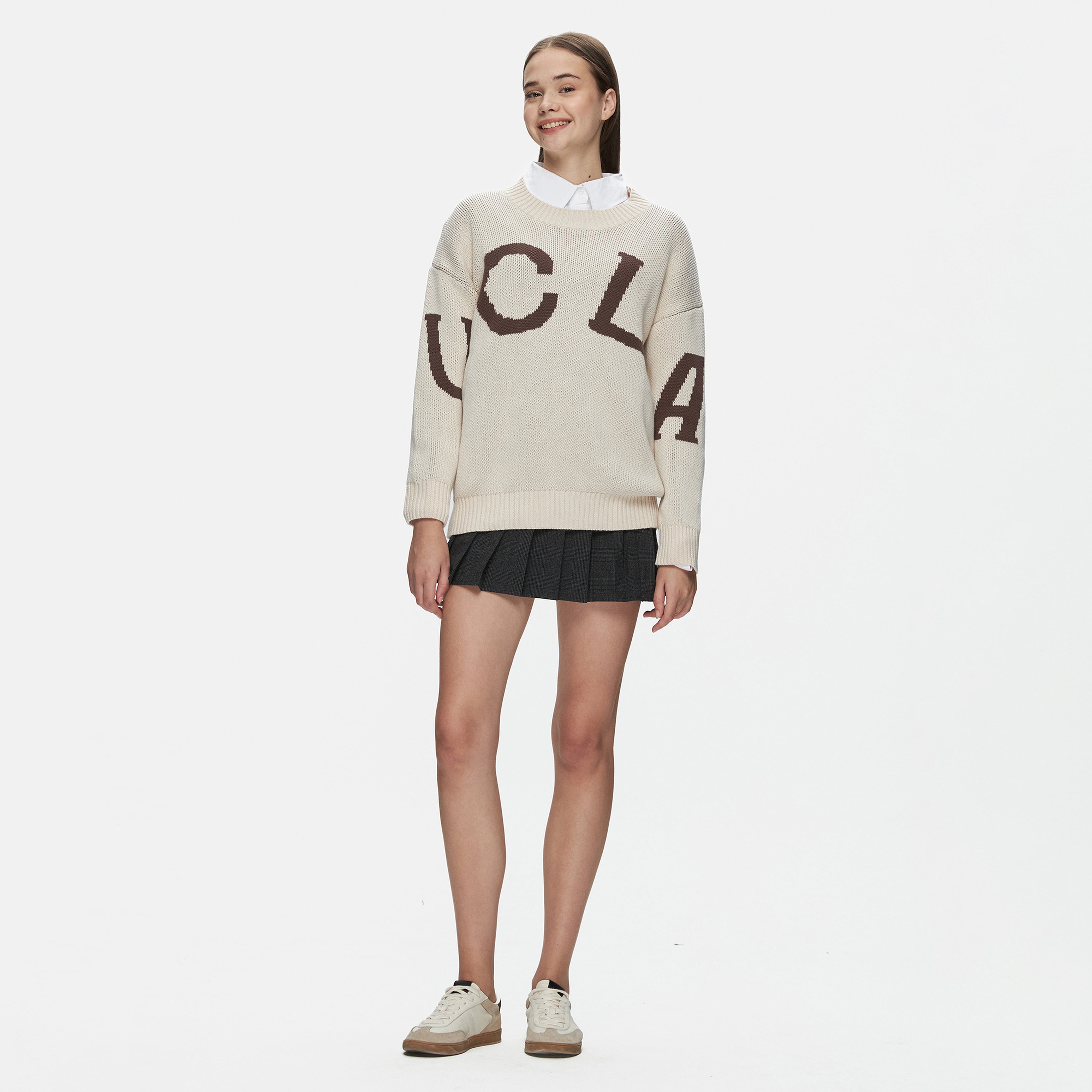 Ucla Limas Kadın Bej Triko