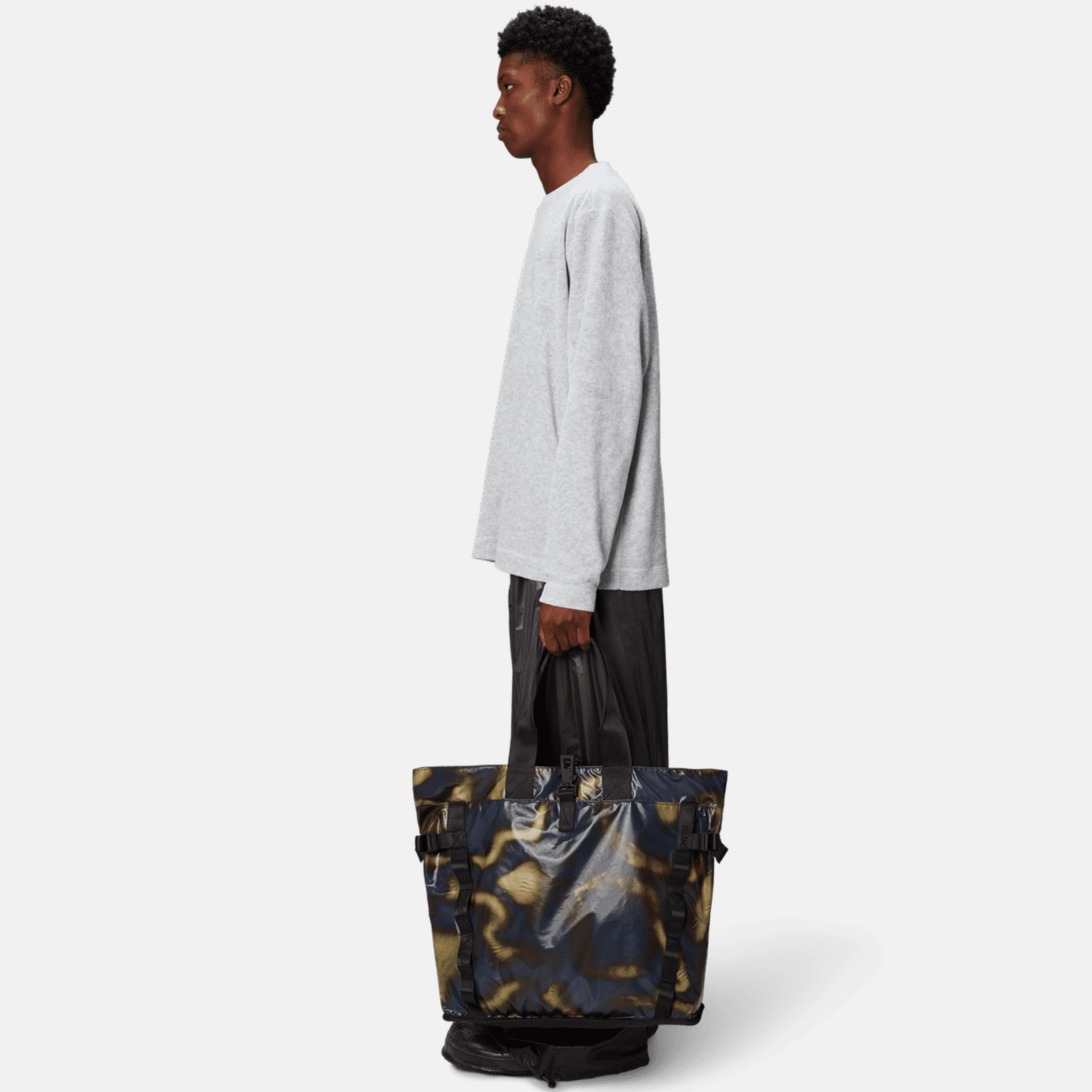 Rains Sibu Shopper Bag W3 Unisex Renkli Kol Çantası