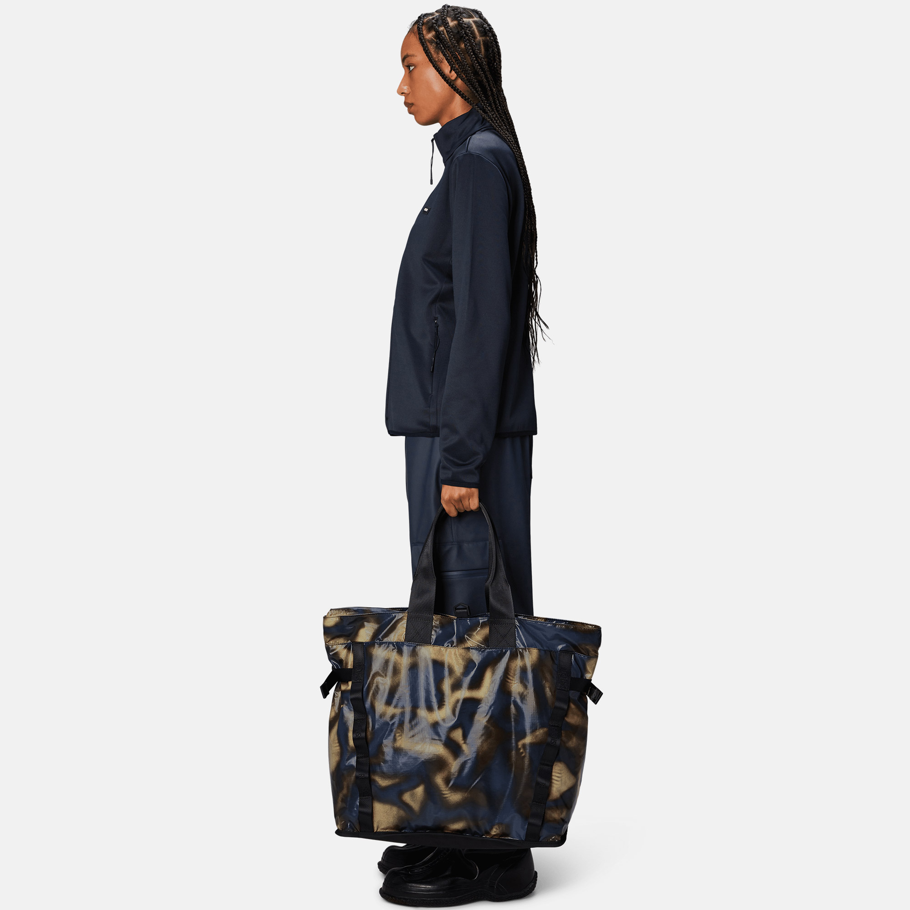 Rains Sibu Shopper Bag W3 Unisex Renkli Kol Çantası