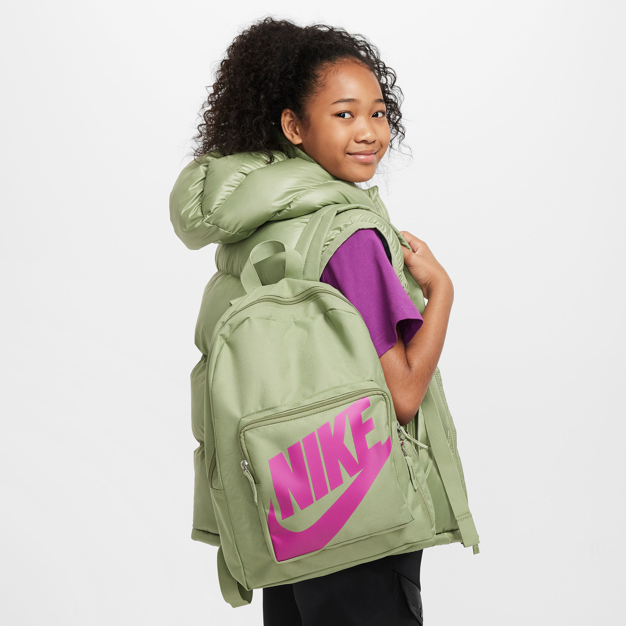 Nike Classic Çocuk Yeşil Sırt Çantası