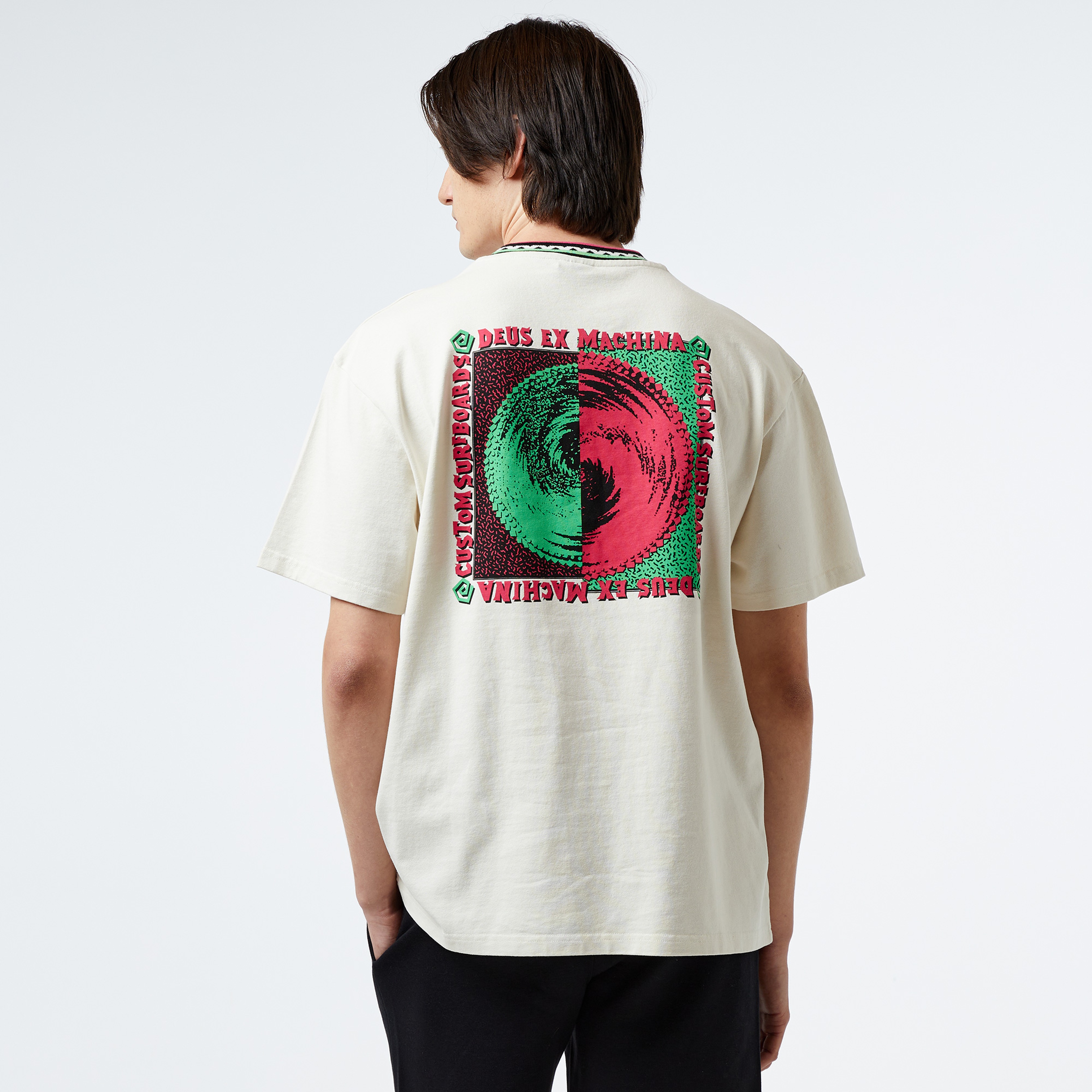 Deus Ex Machina Splits Erkek Beyaz T-Shirt