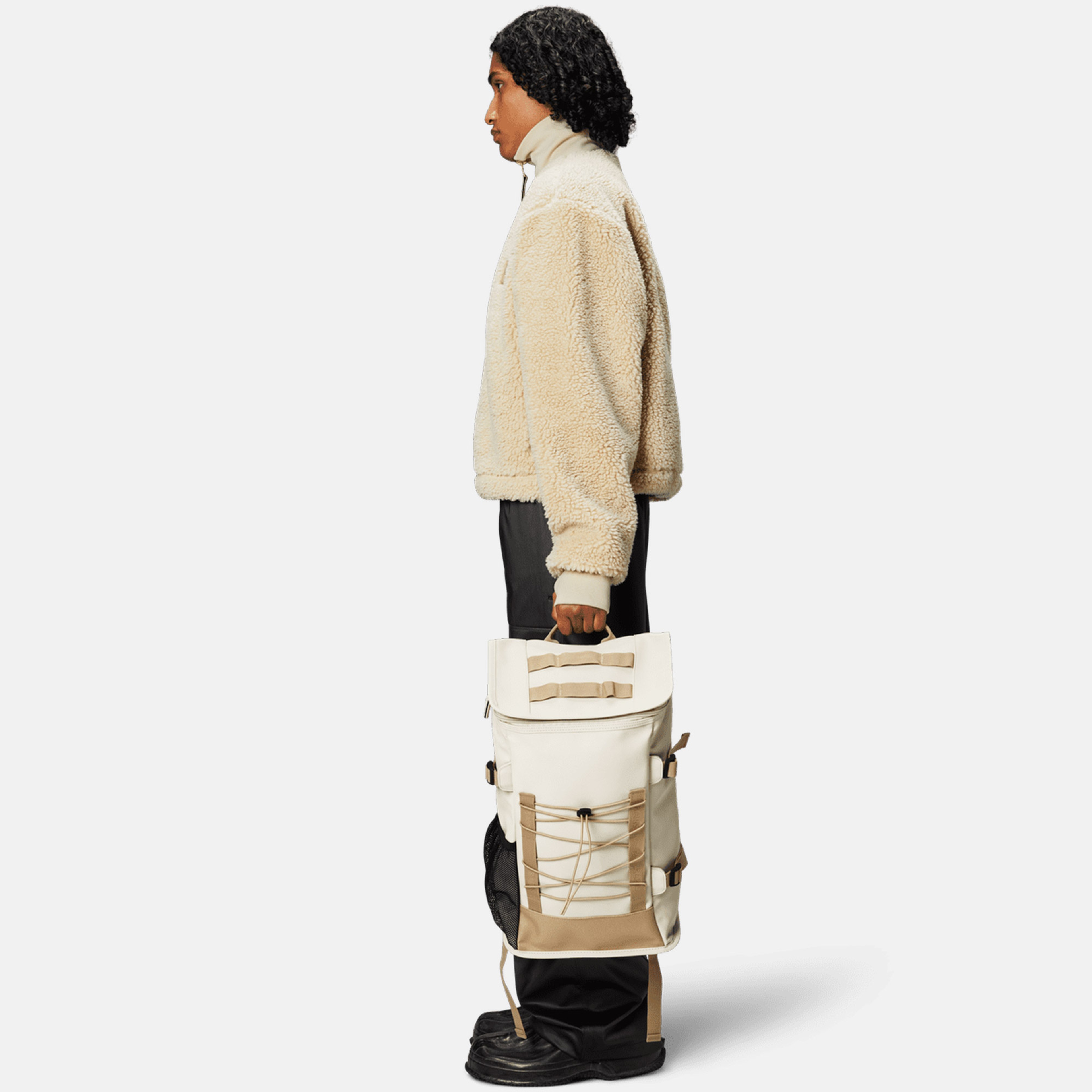 Rains Trail Mountaineer Bag W3 Unisex Gri Sırt Çantası