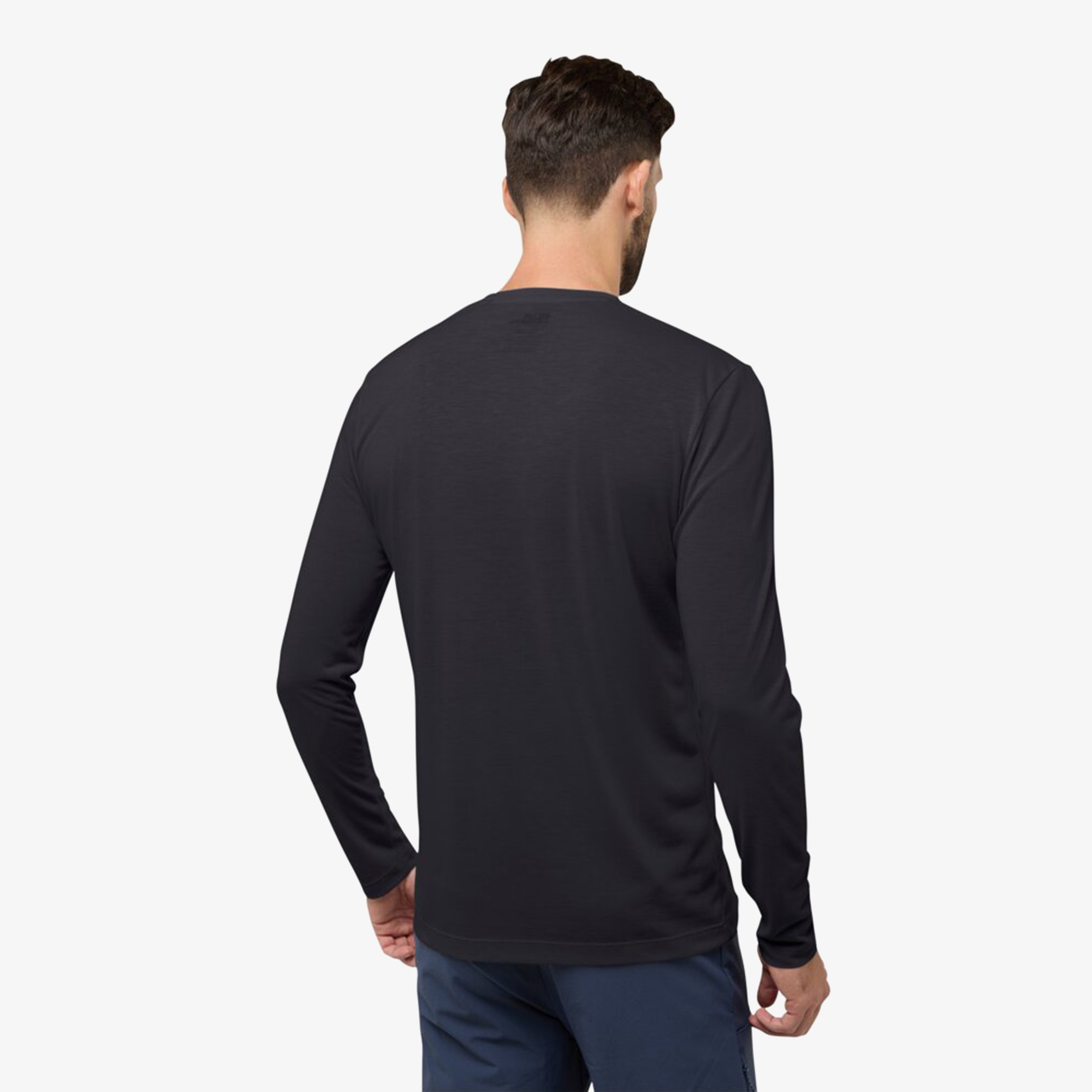 Jack Wolfskin Vonnan Erkek Siyah T-Shirt