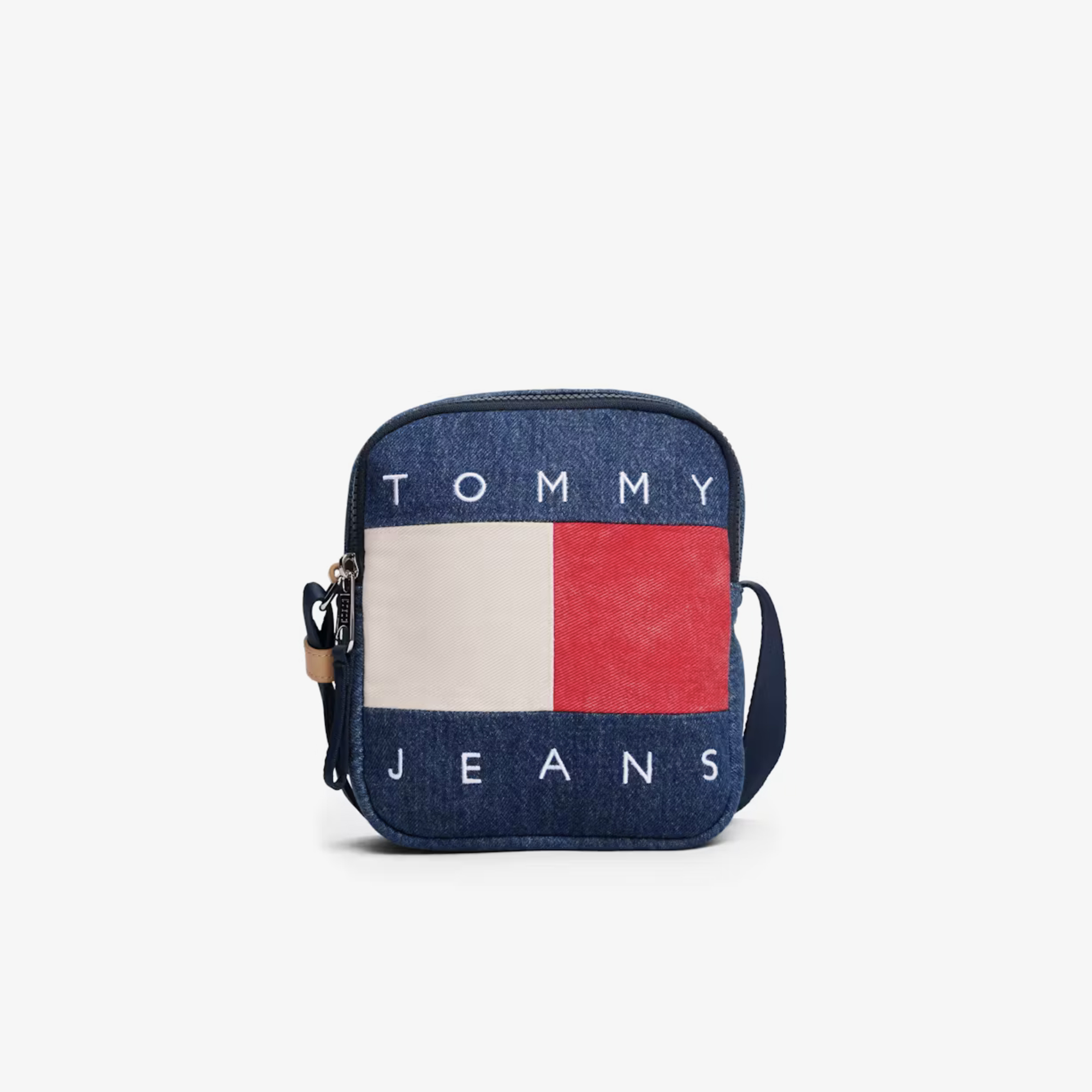 Tommy Jeans Archive Denim Reporter Erkek Mavi Çapraz Çanta