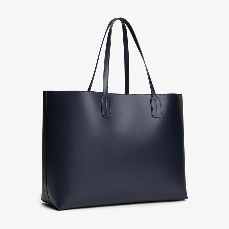 Tommy Hilfiger Icon Kadın Lacivert Tote Çanta