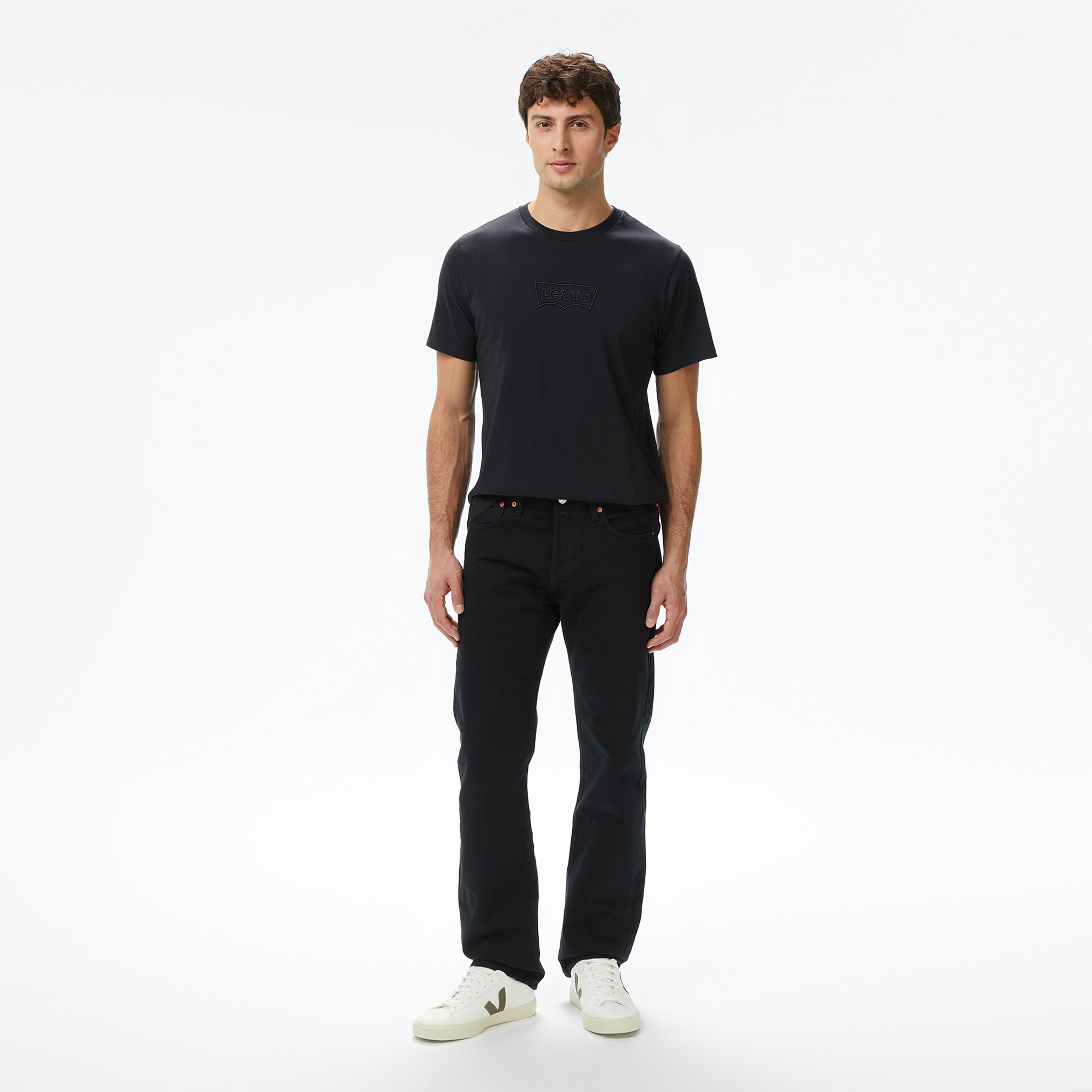 Levi's Graphic Crewneck Erkek Siyah T-Shirt