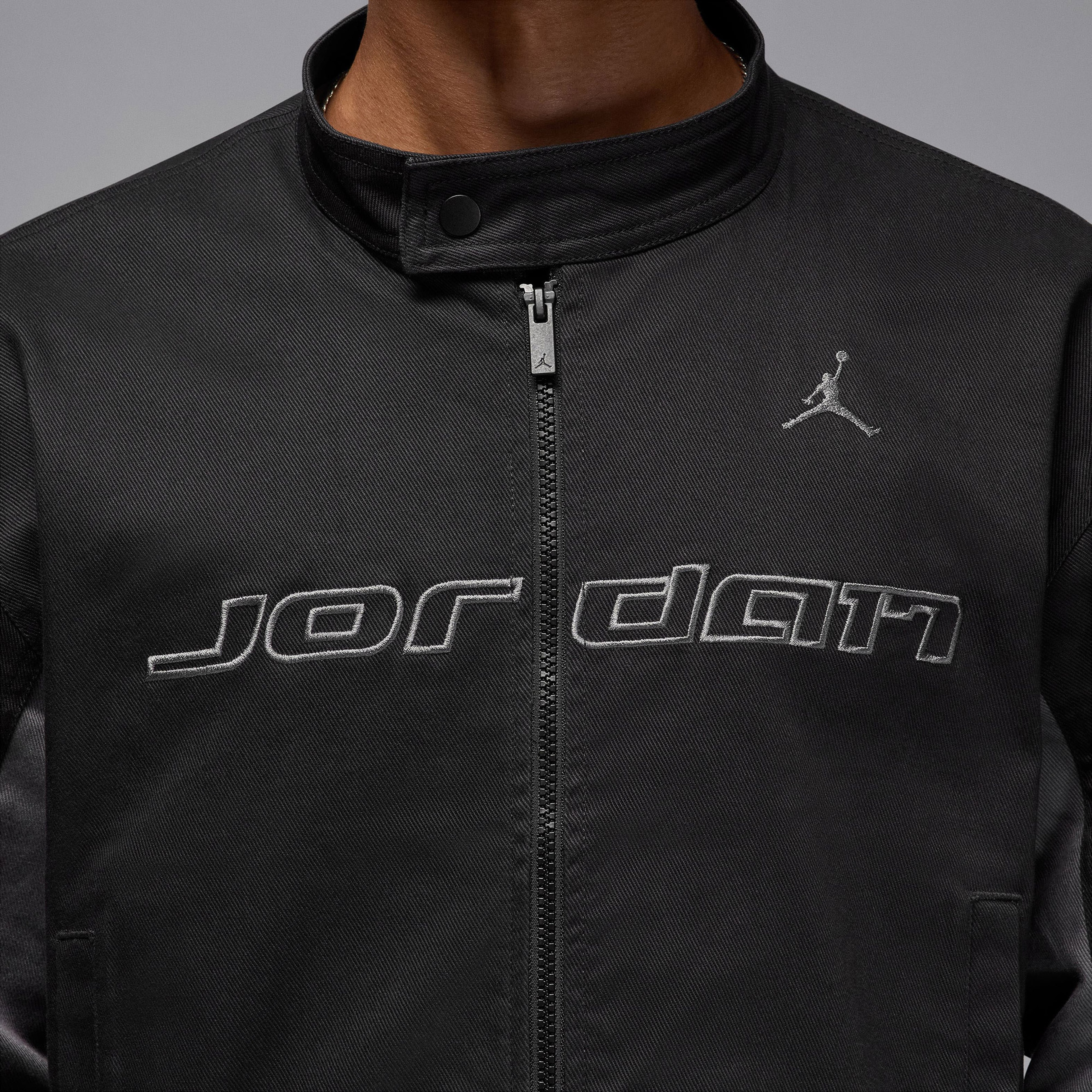 Jordan Brooklyn Motosport Erkek Siyah Ceket
