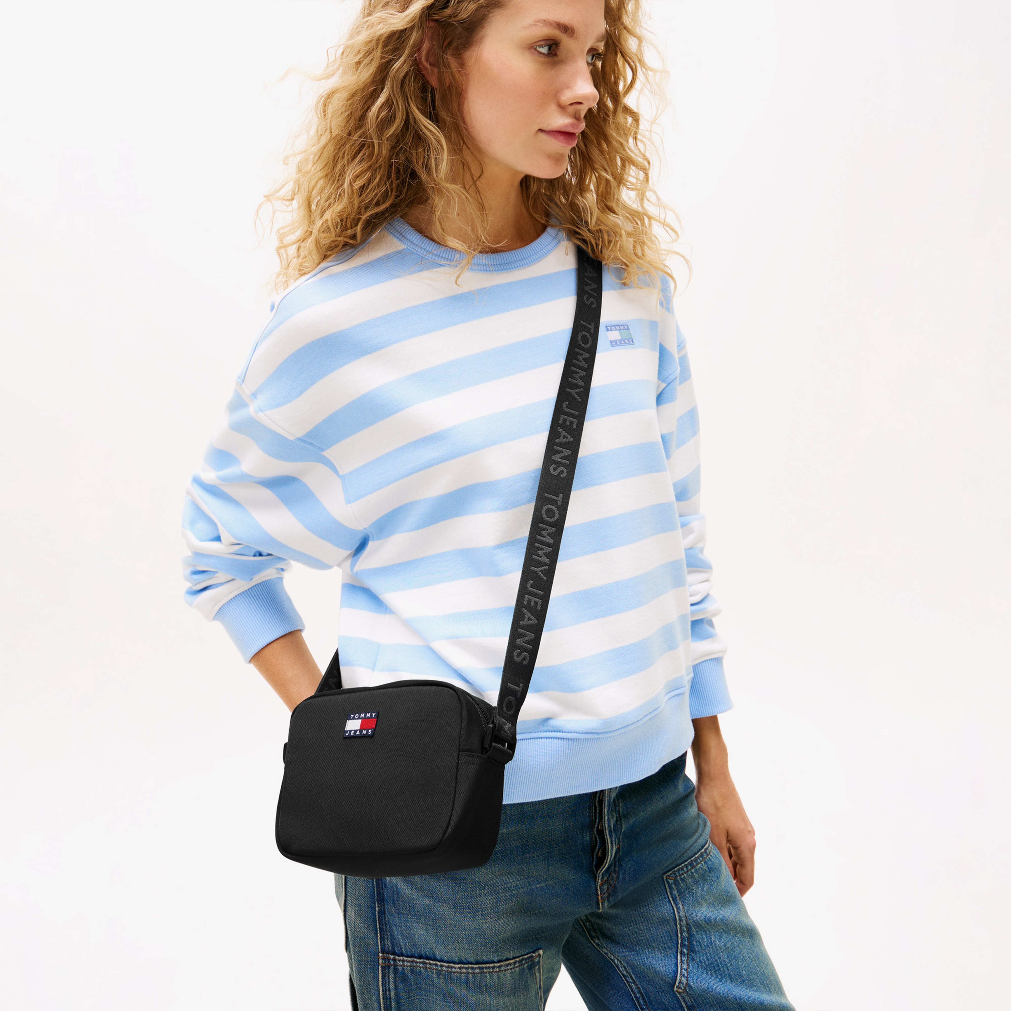 Tommy Jeans Daily Kadın Siyah Çapraz Çanta