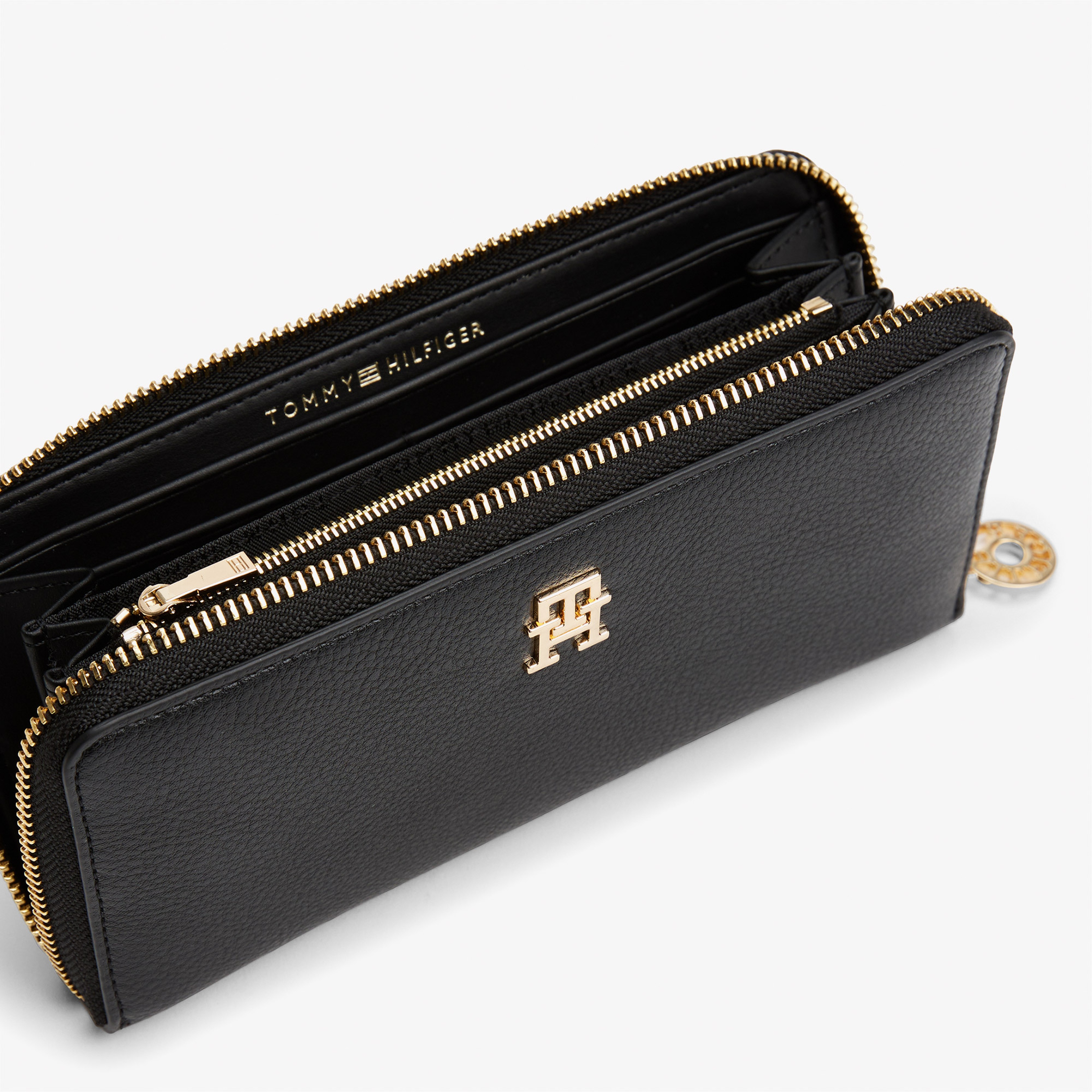 Tommy Hilfiger Distinct Kadın Siyah Cüzdan