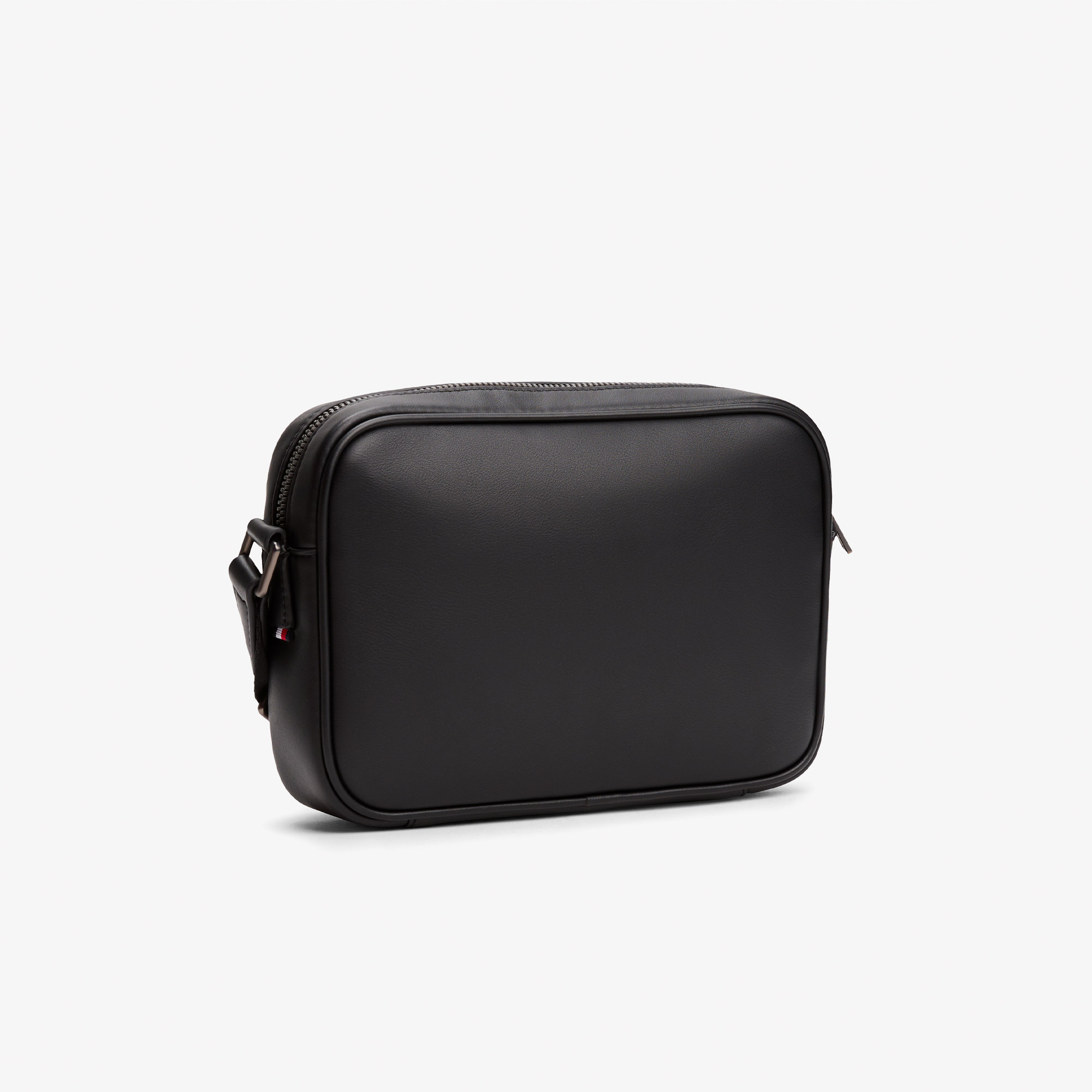 Tommy Hilfiger Monogram Reporter Erkek Siyah Çapraz Çanta