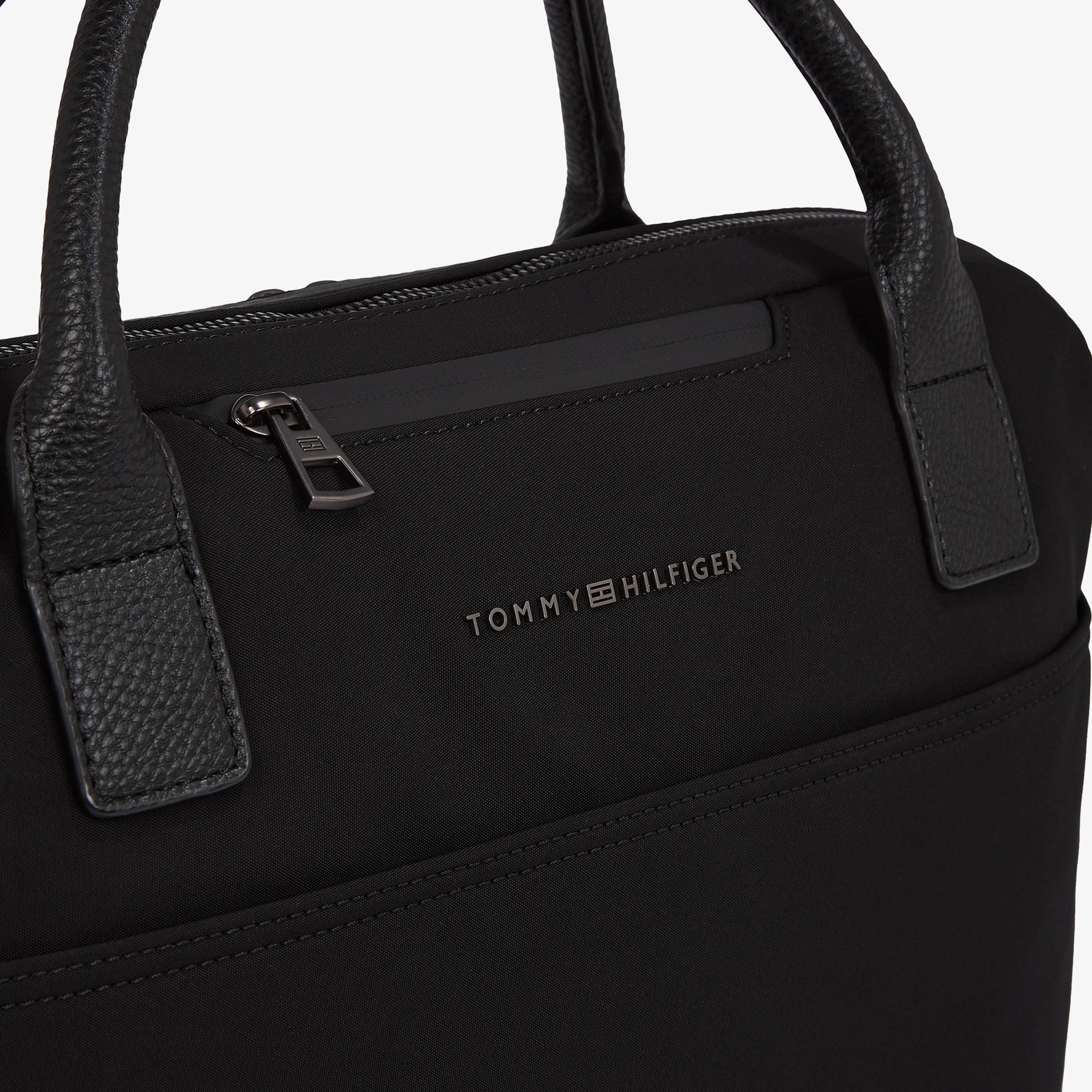 Tommy Hilfiger Nylon Erkek Siyah El Çantası