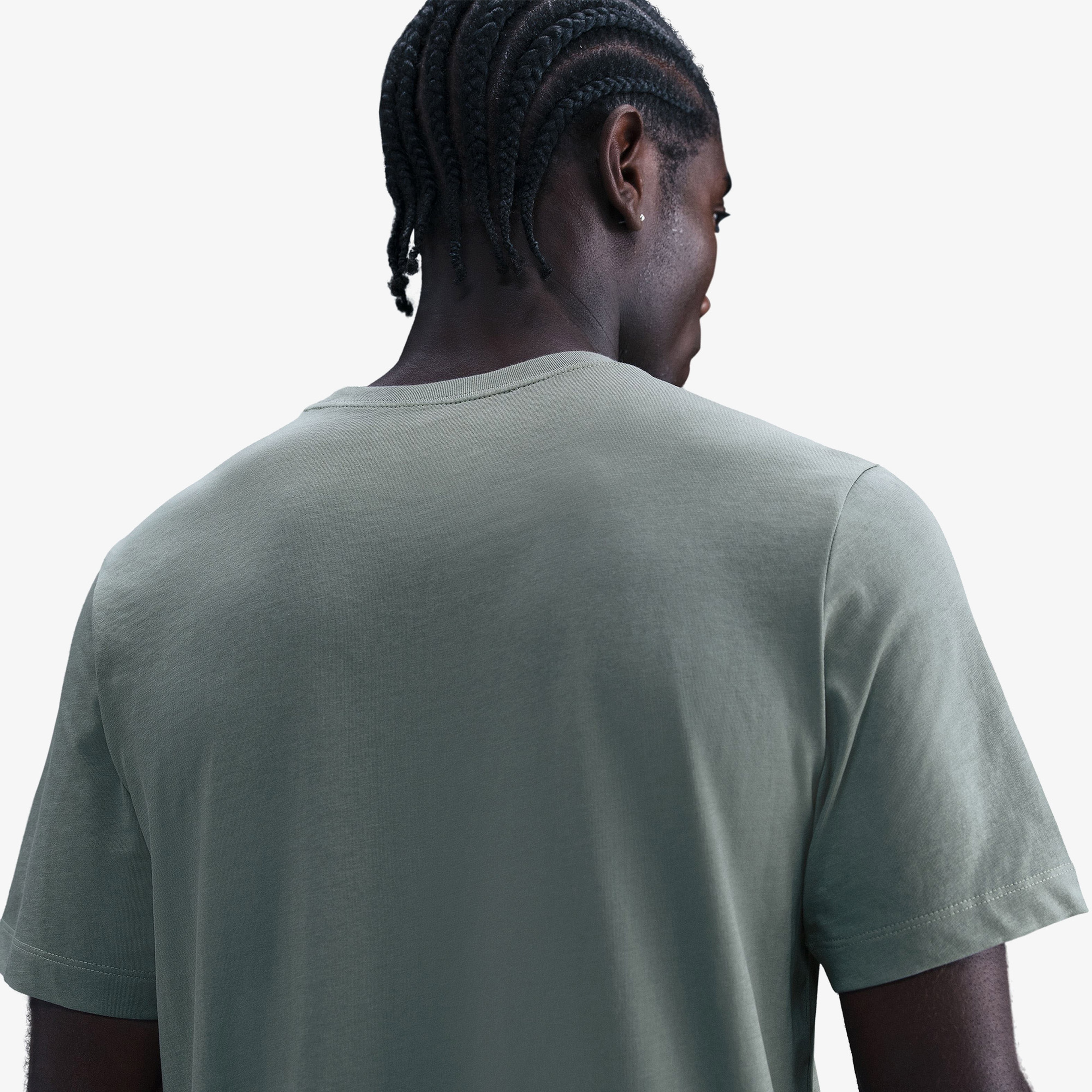 Nike Dri-Fit Crew Solid Erkek Yeşil T-Shirt