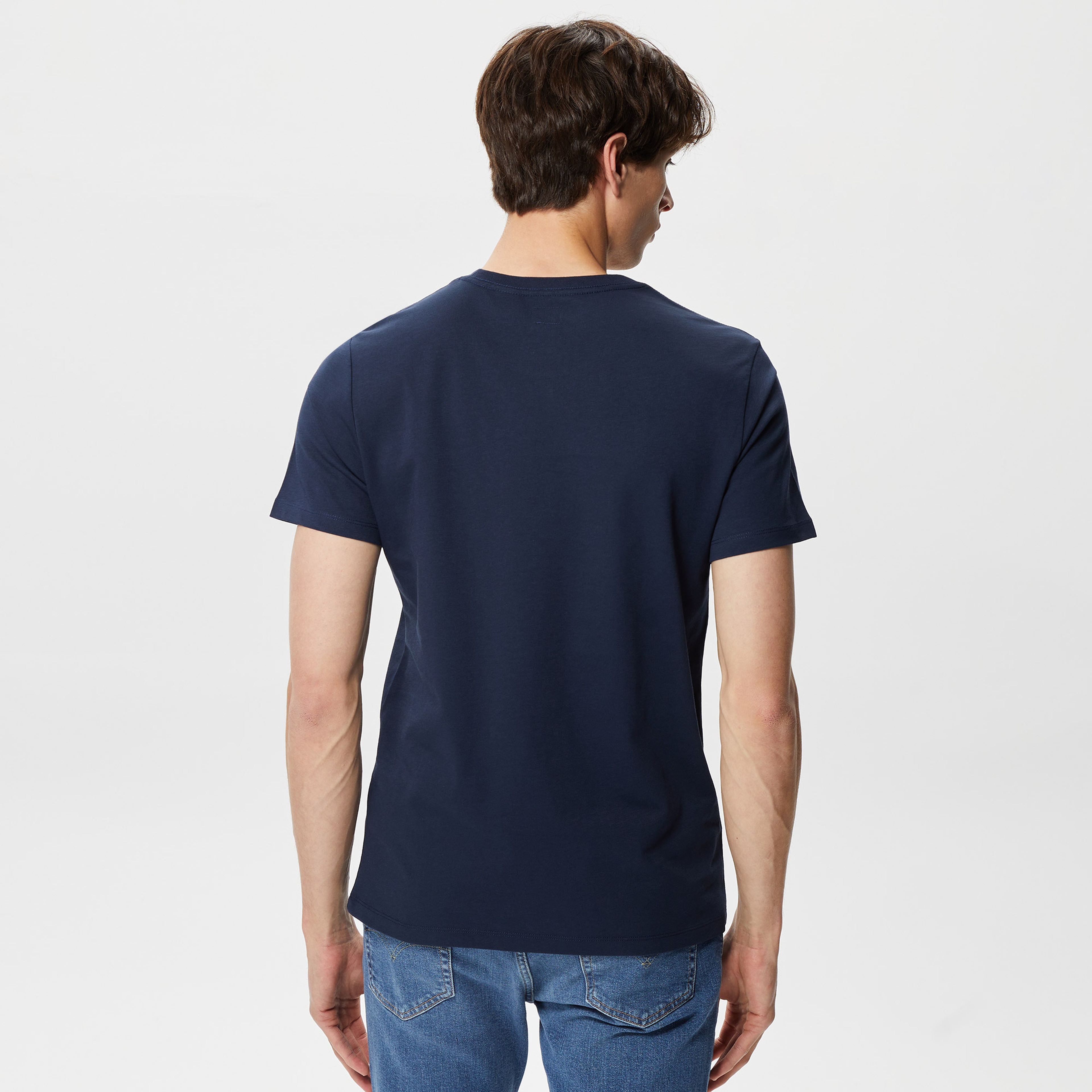 Levi's Original Erkek Mavi T-Shirt