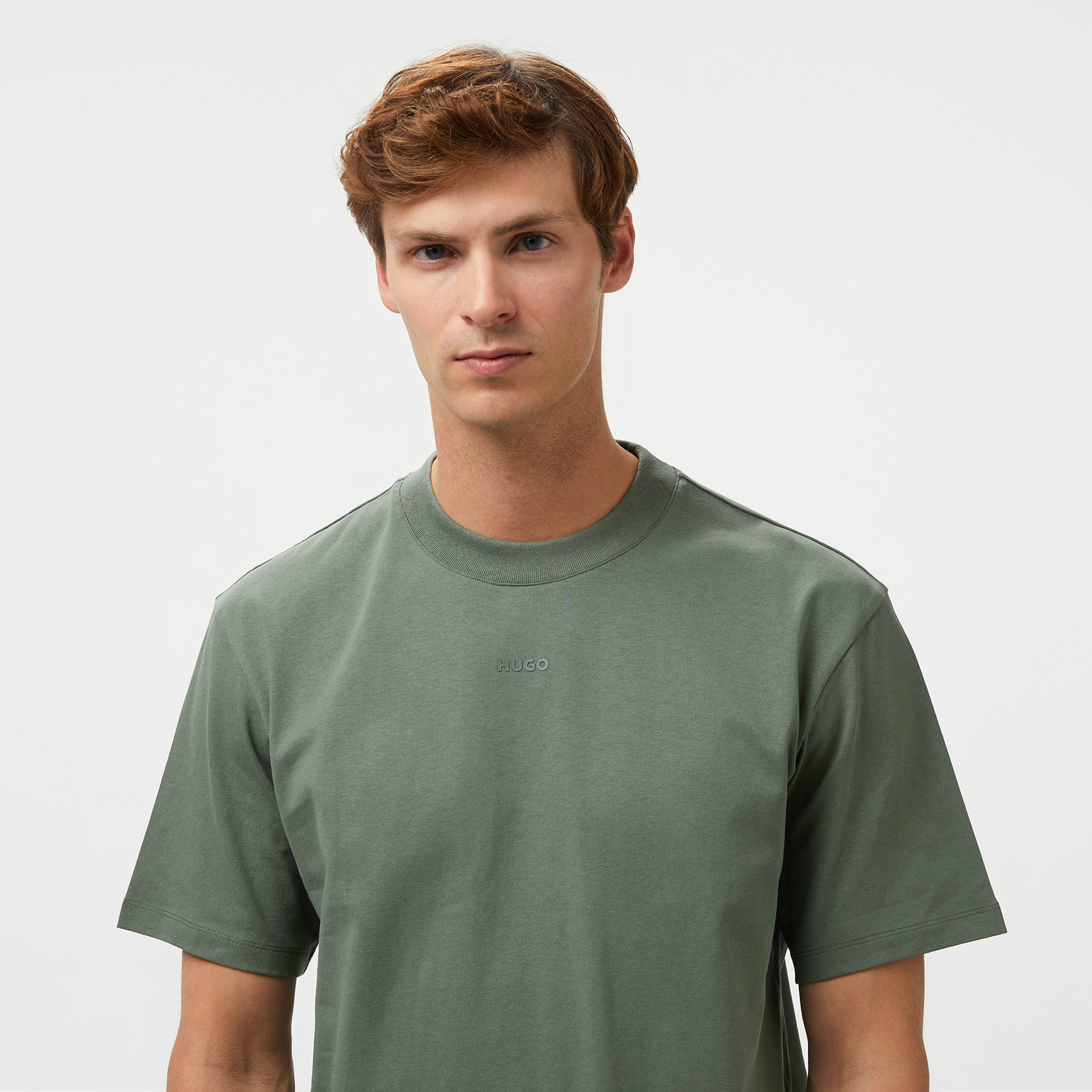 Hugo Dapolino Erkek Yeşil T-Shirt